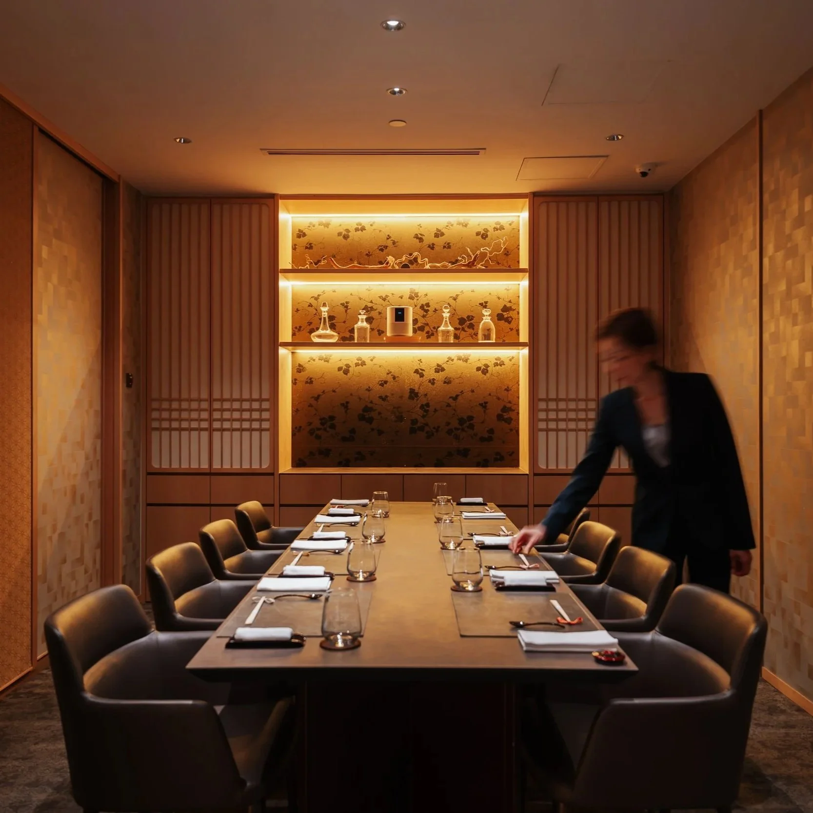 Private dining room at Jiin Omakase