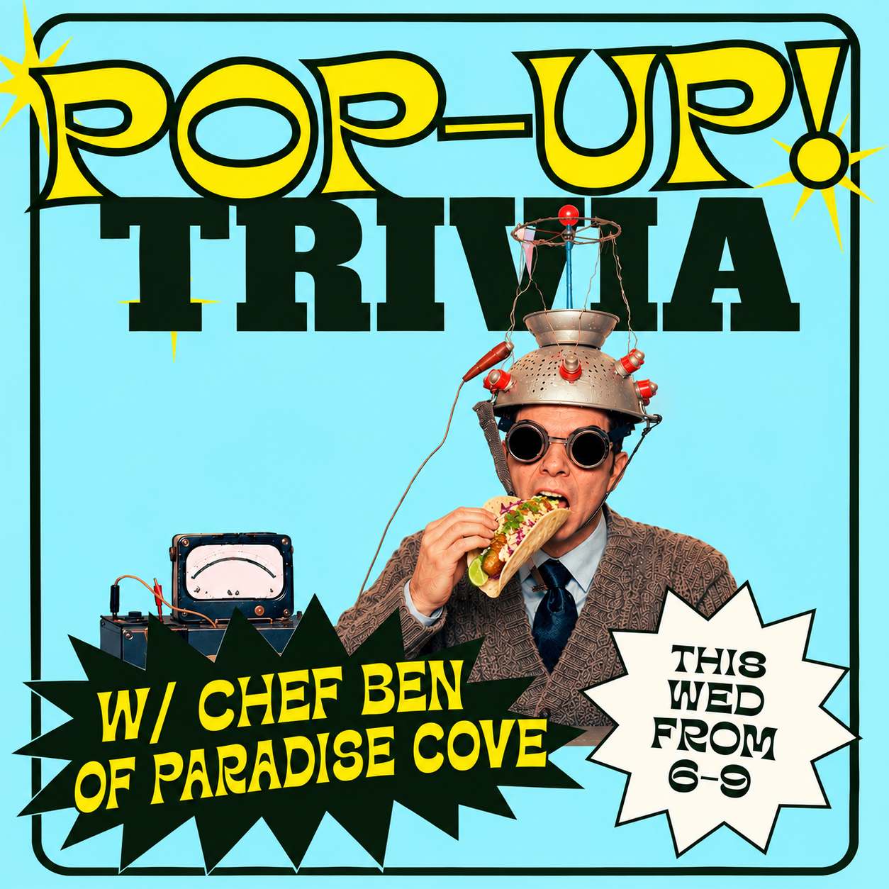Pop-Up Trivia & Chefs!