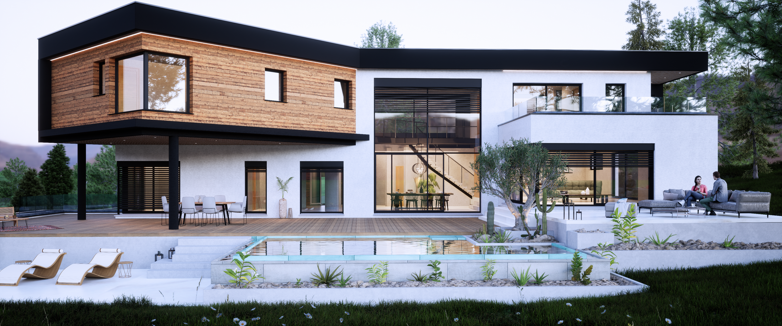 Villa contemporaine