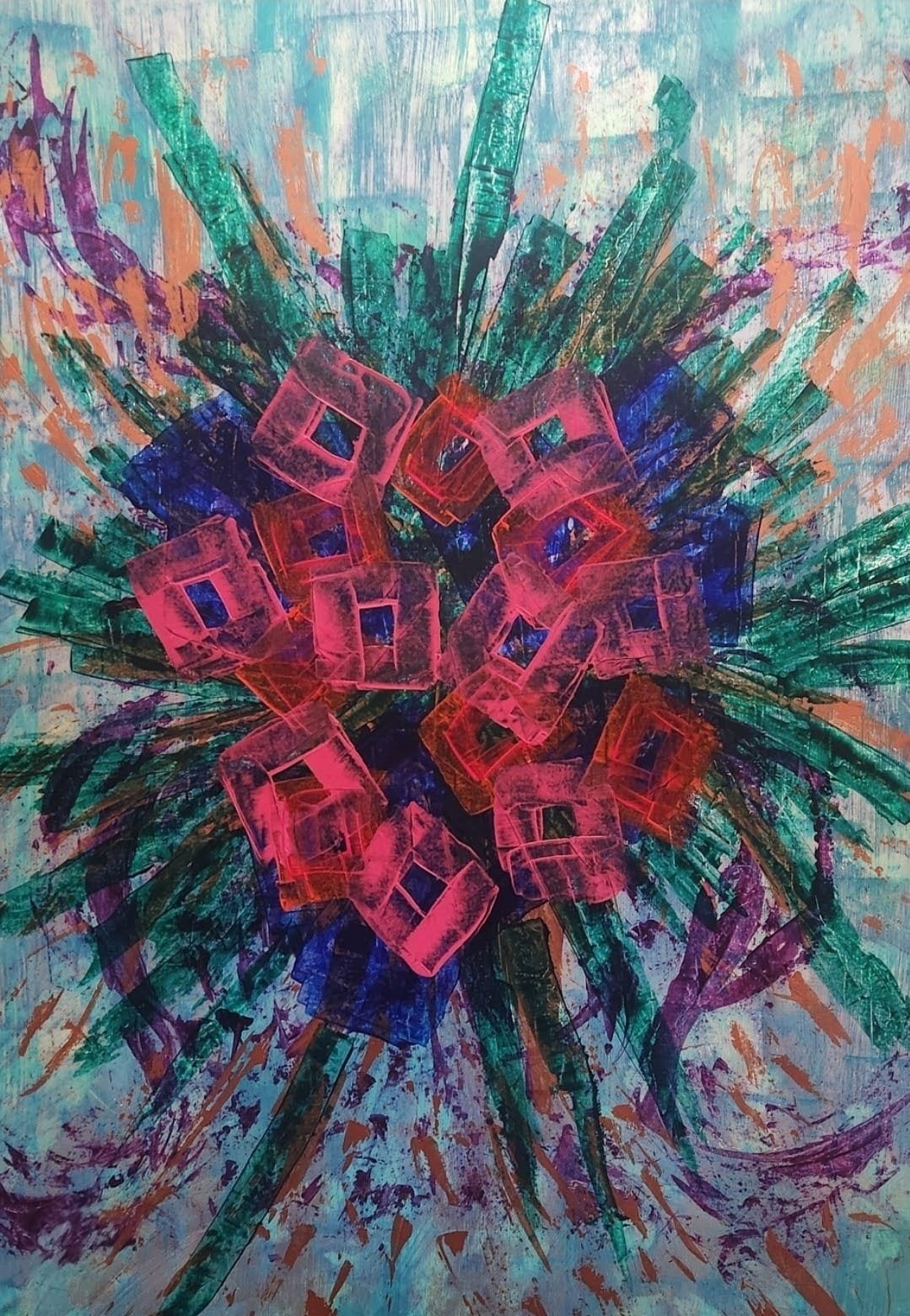 Hotbox Bloom (metallic mylar)