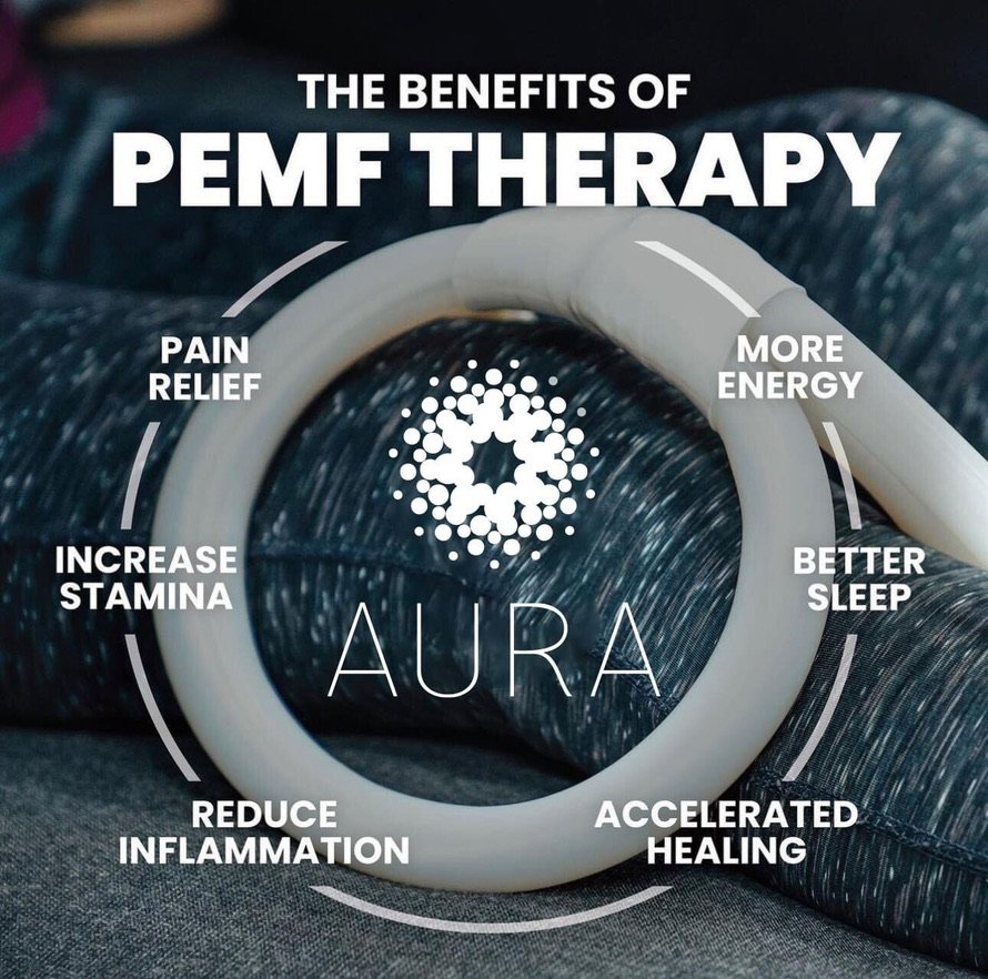 Aura PEMF therapy technology for human wellness and recovery