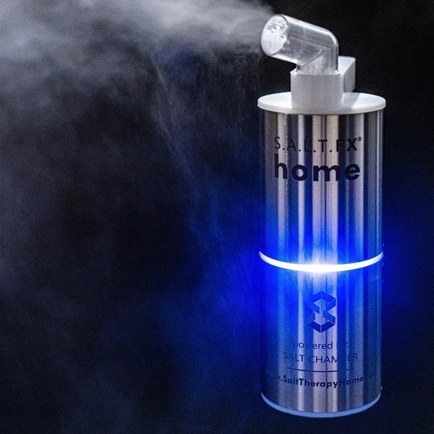 Dry salt therapy for cellular hydration and wellness