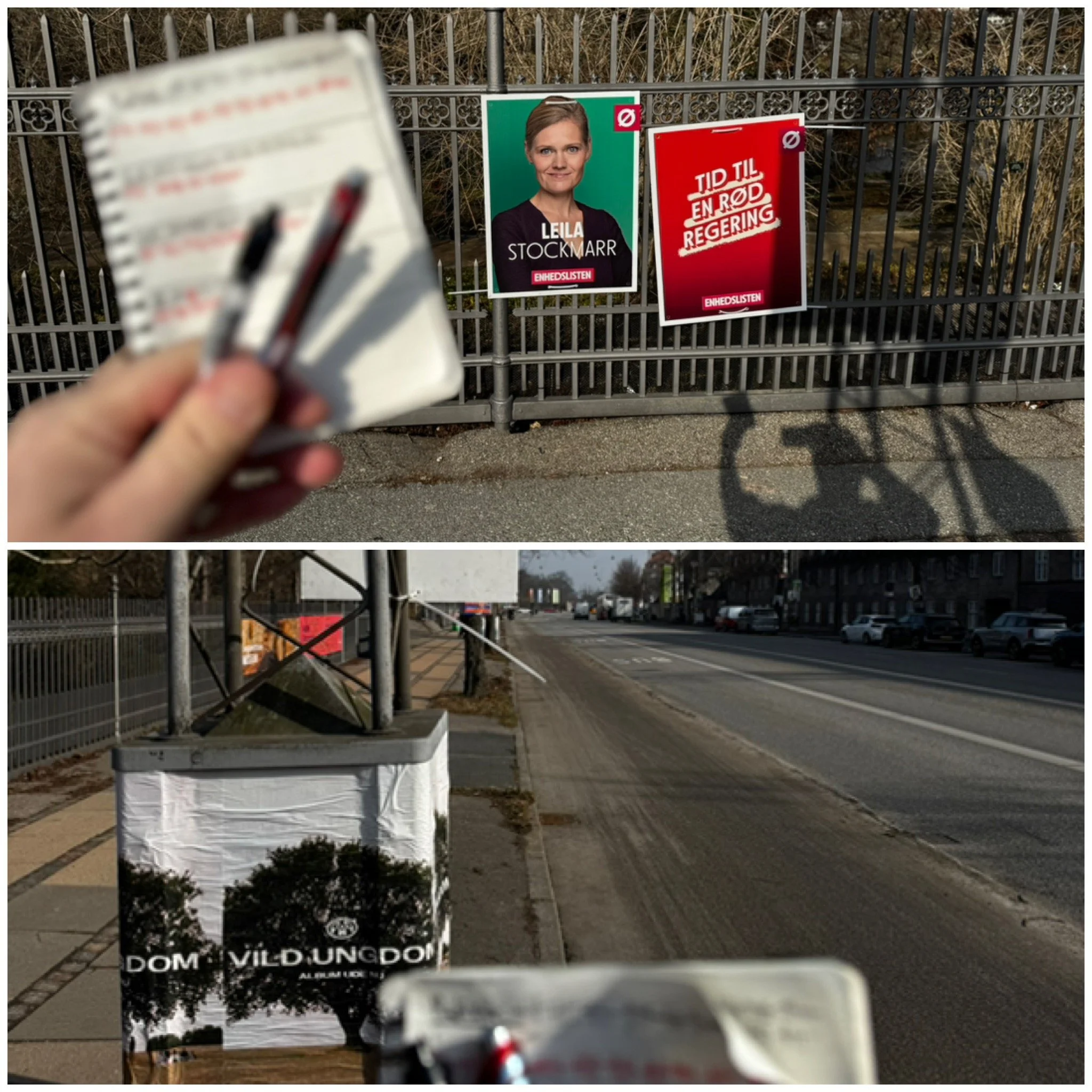 Election posters as a stress test of party organization