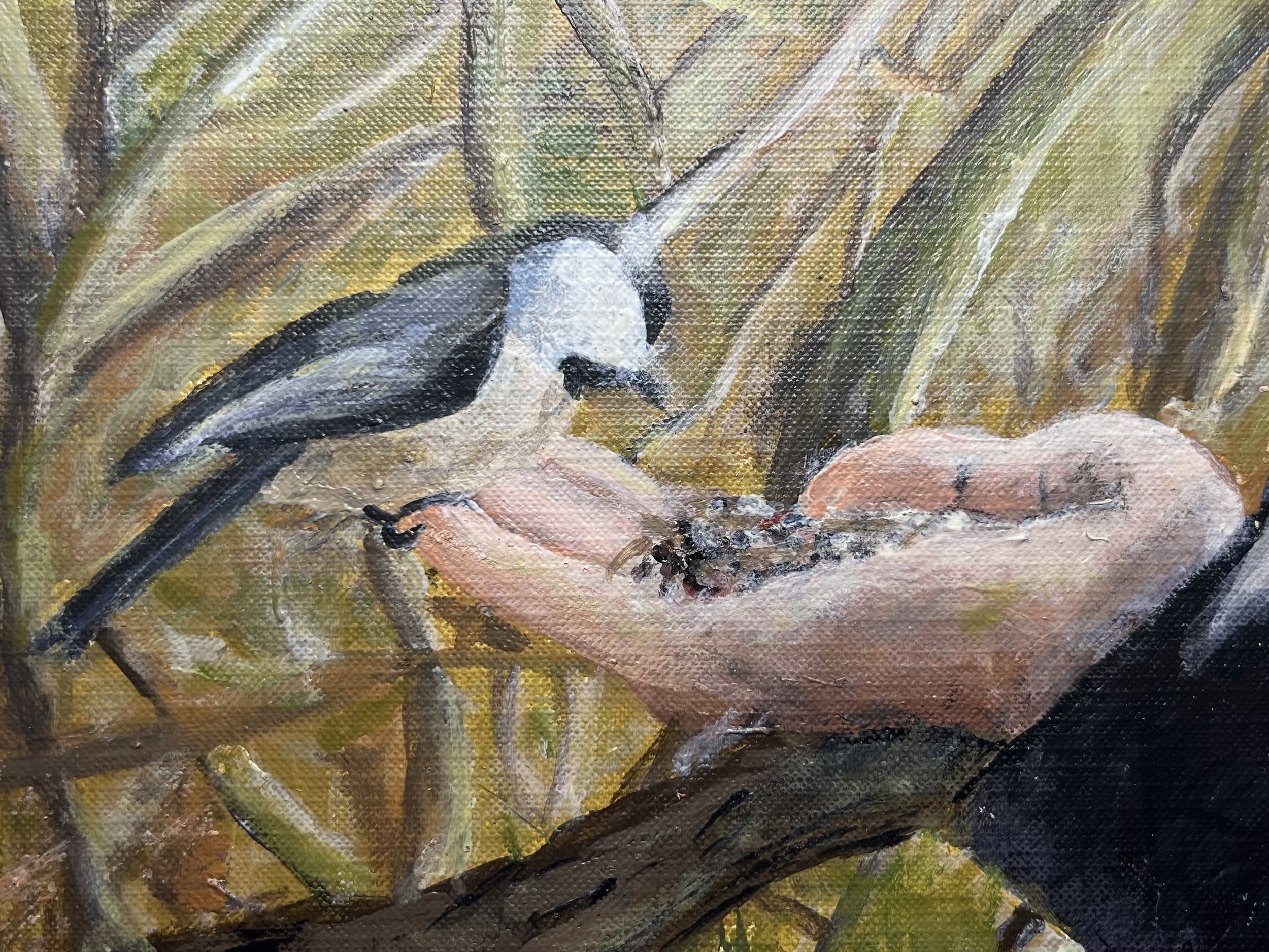 Ipswich River Bird Sanctuary, Massachusetts, USA -- Acrylic on canvas