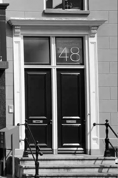 Kantoorpand van Wij van de Gelkinge aan de Gelkingestraat 48 in Groningen