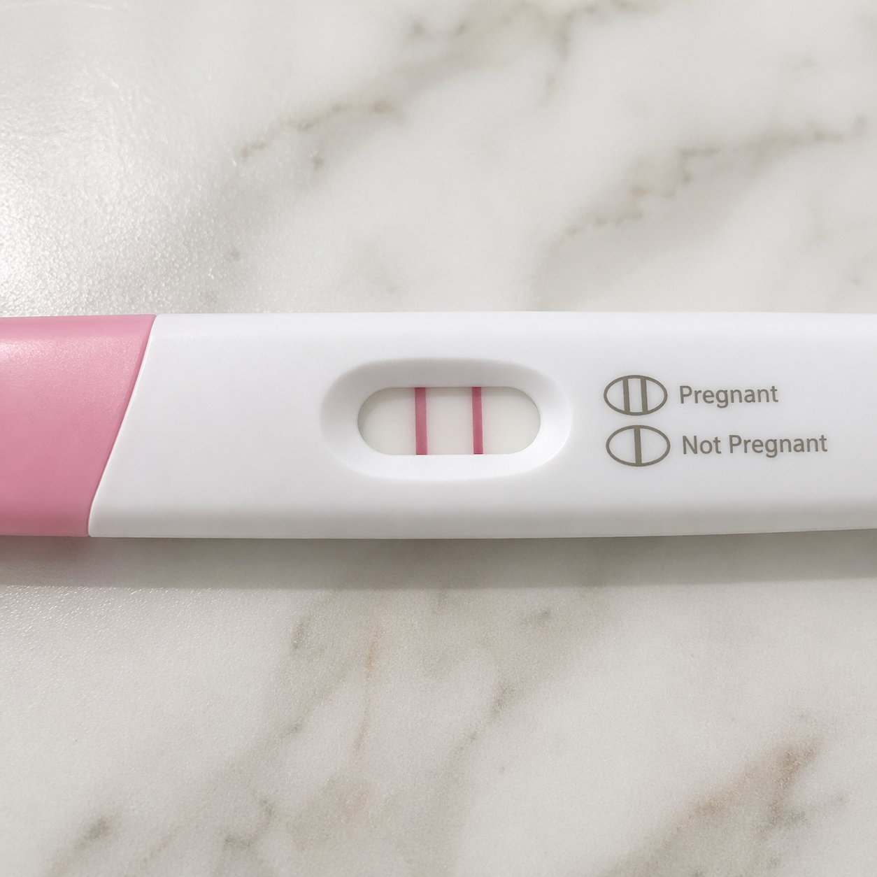 Positive pregnancy test