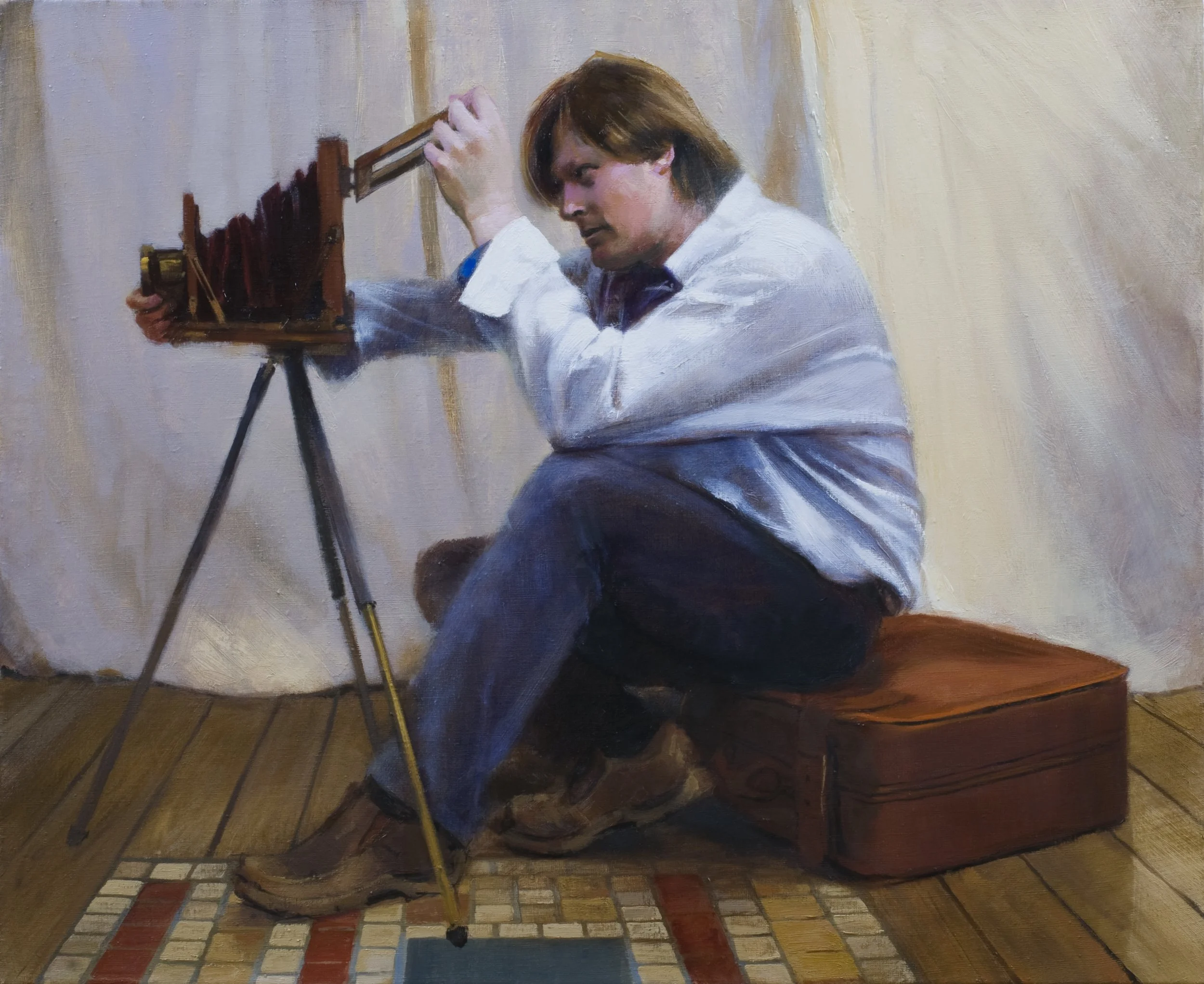The traveller - 60 x 73 cm - oil on linen - £1650.jpg