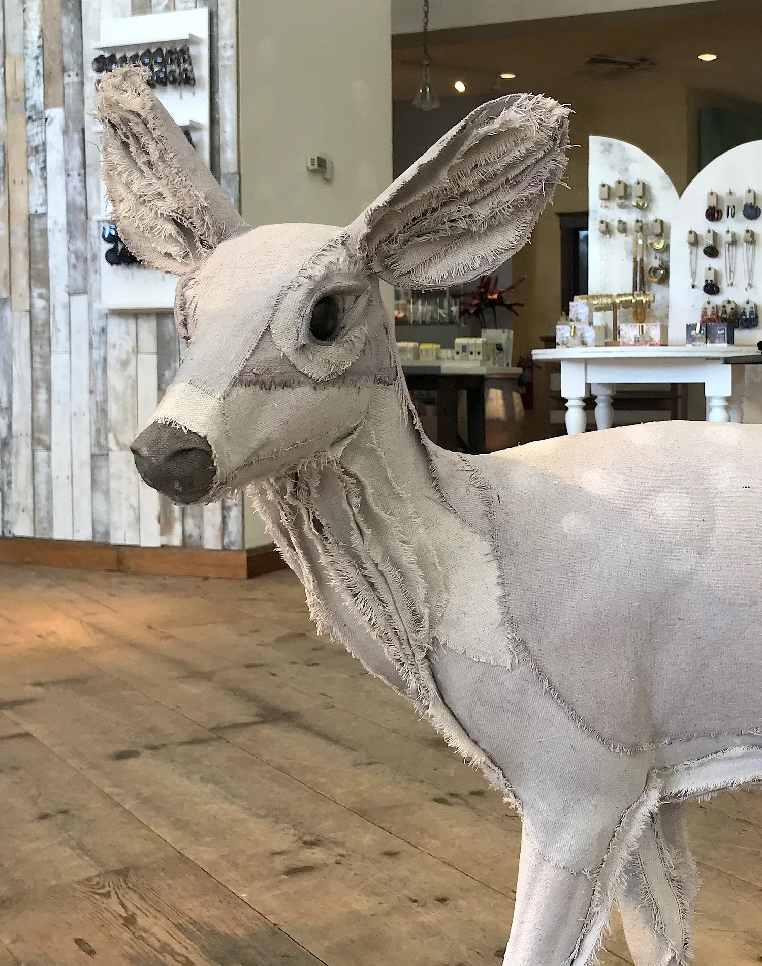 Textile Taxidermy - Anthropologie Windows New Jersey