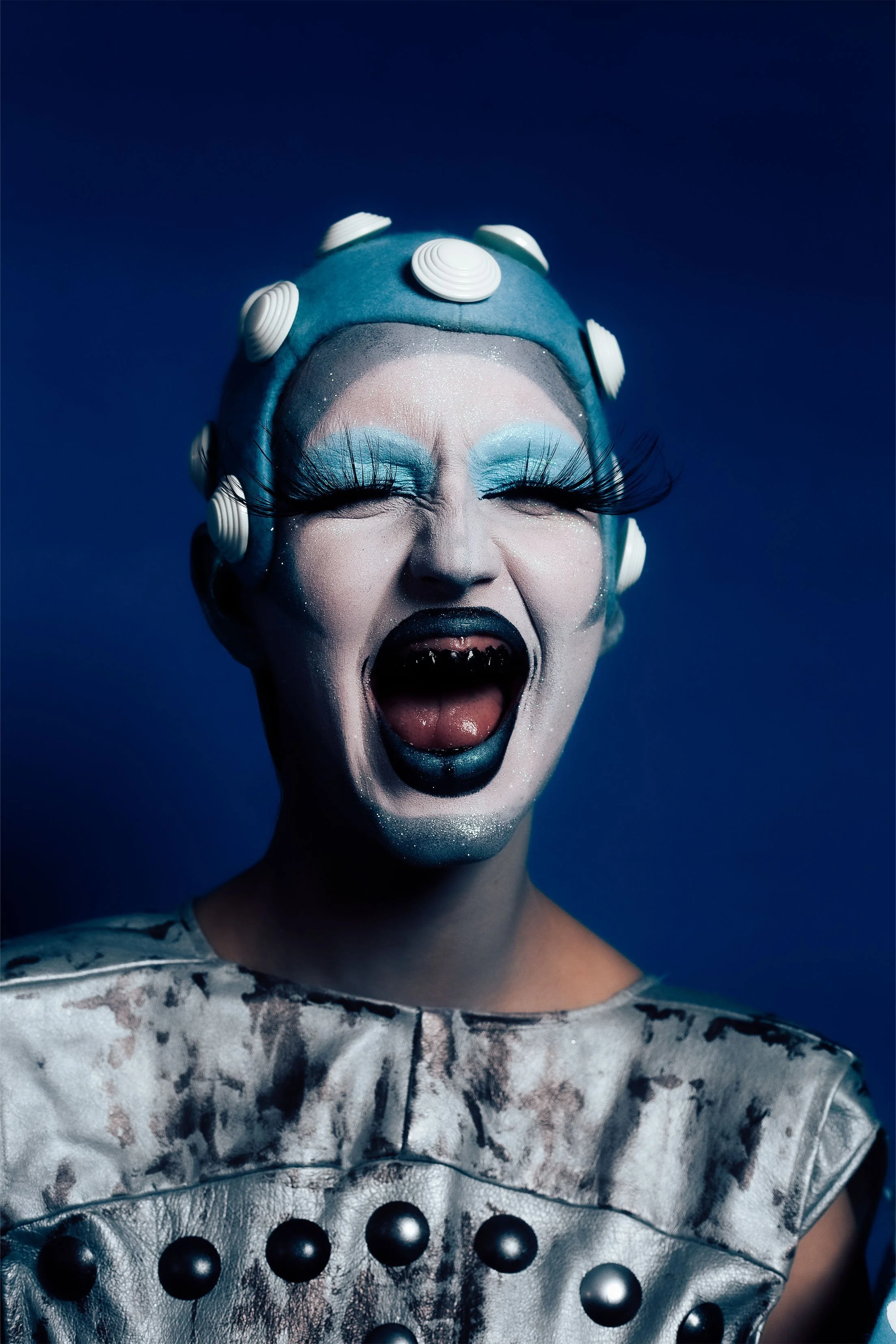   Image Above and Below, Tyra Harrison wears:  Hat &amp; Gloves By:&nbsp;Daisy Bow&nbsp;&amp;&nbsp;Dan Campton Dress By:&nbsp;Viola Gibellinii  