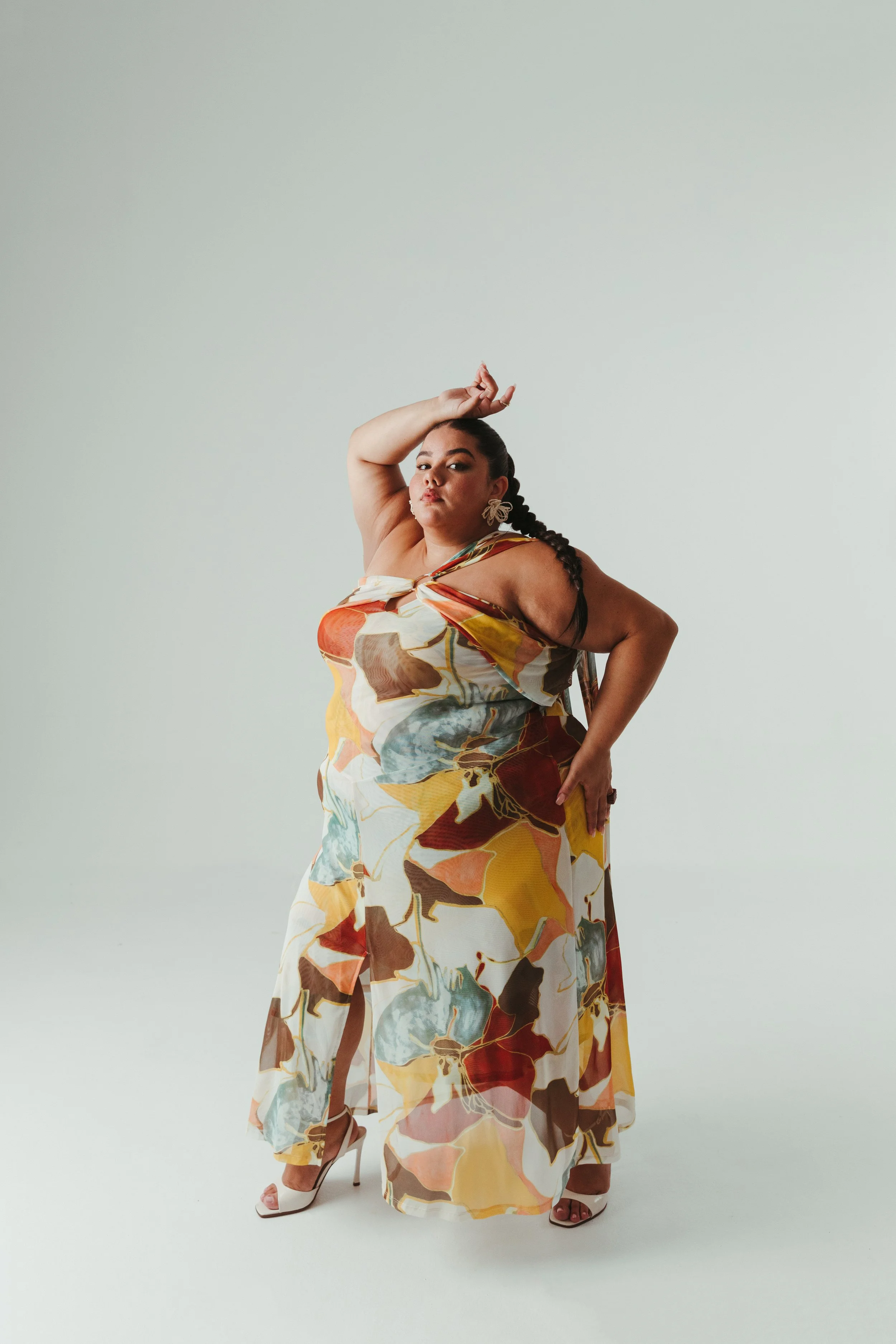   Priscilla Del Castillo wears; Sarah Hann &amp; H&amp;M  