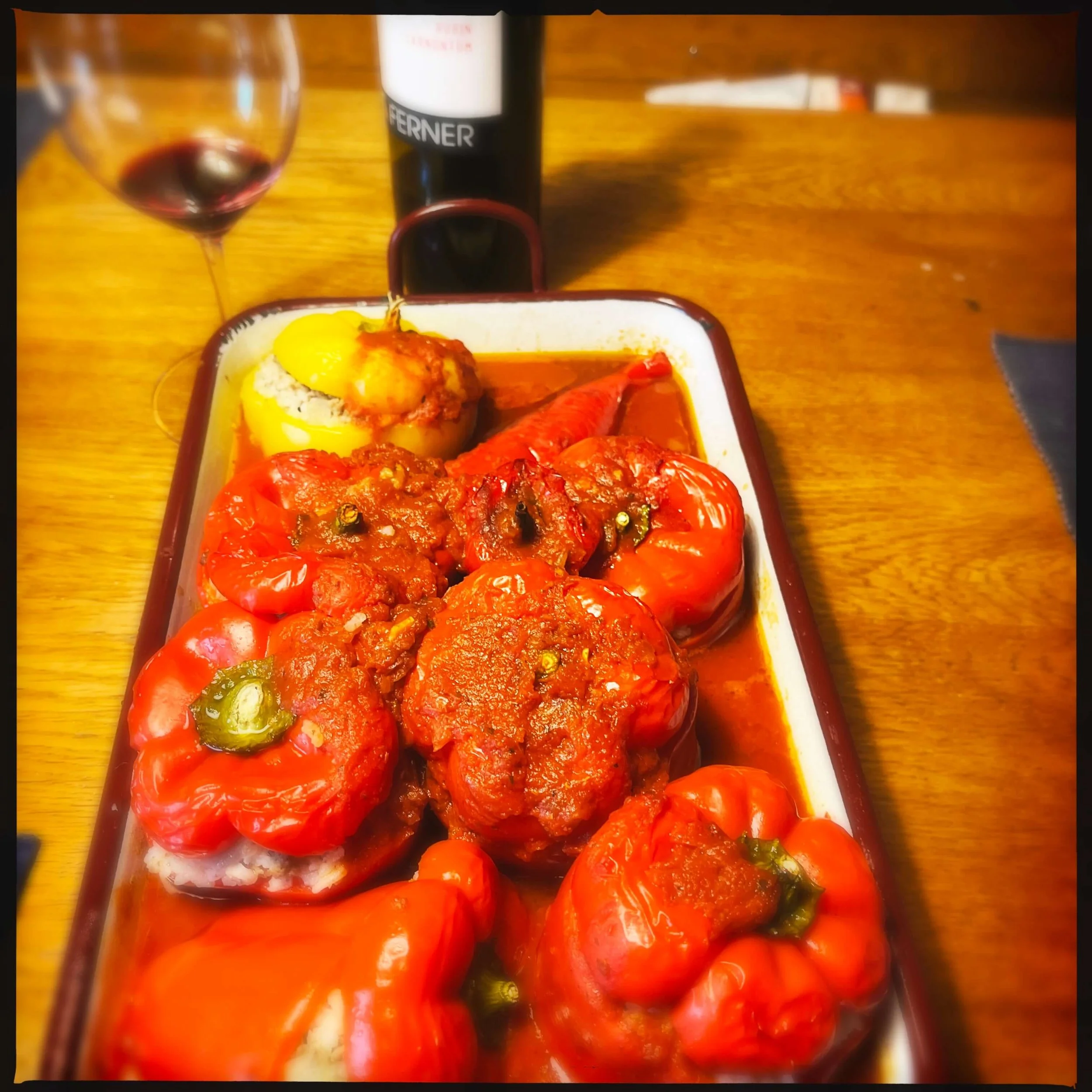 Gefüllte Paprika