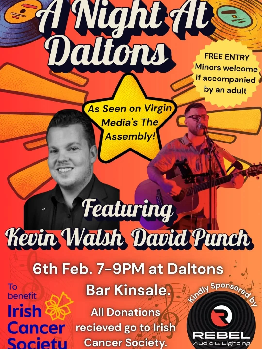 We've got some more great music coming up after the long weekend! 
Mark it in your calendar!

Friday Feb 6th 🍻