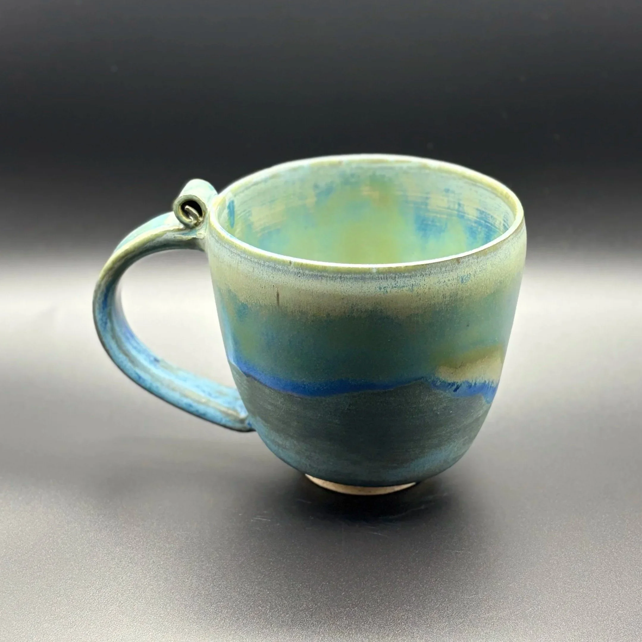 Curled Handle Mug