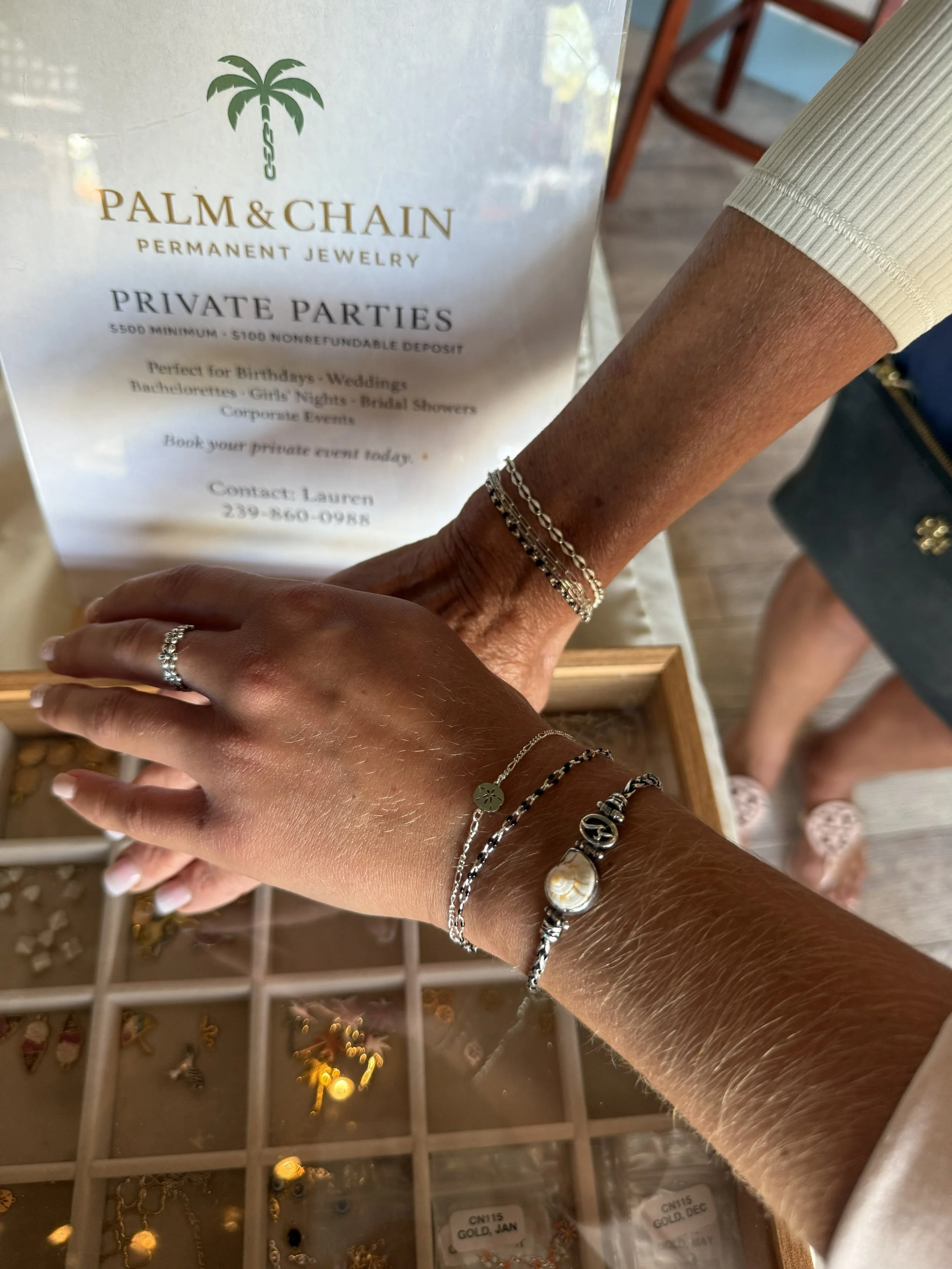 Appointments — Palm & Chain