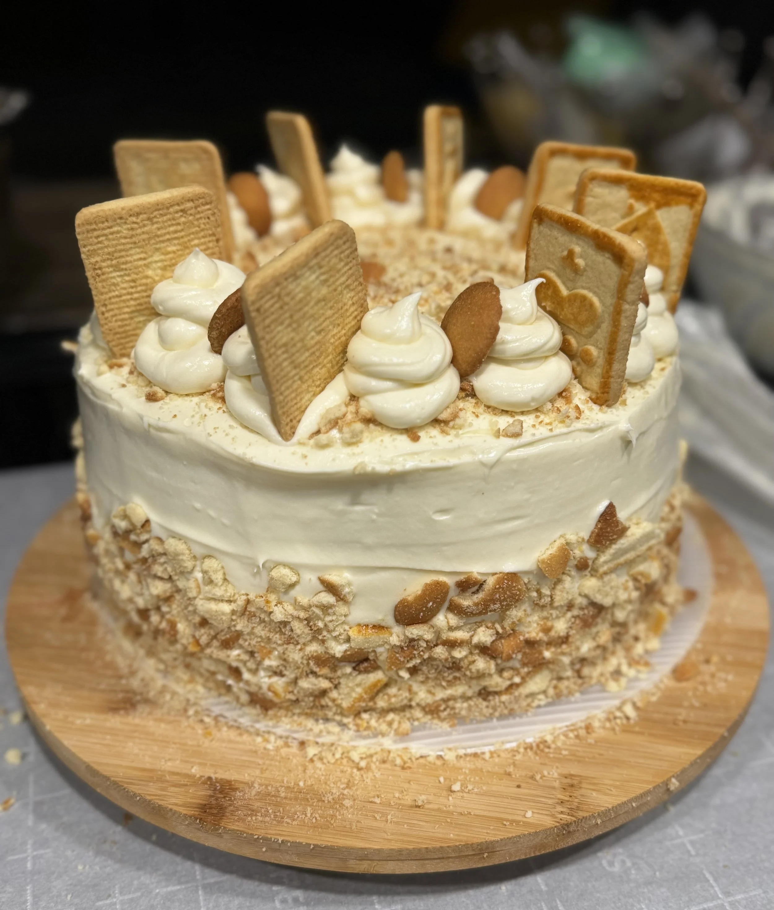 Banana Pudding Cream Cheese Pound Cake