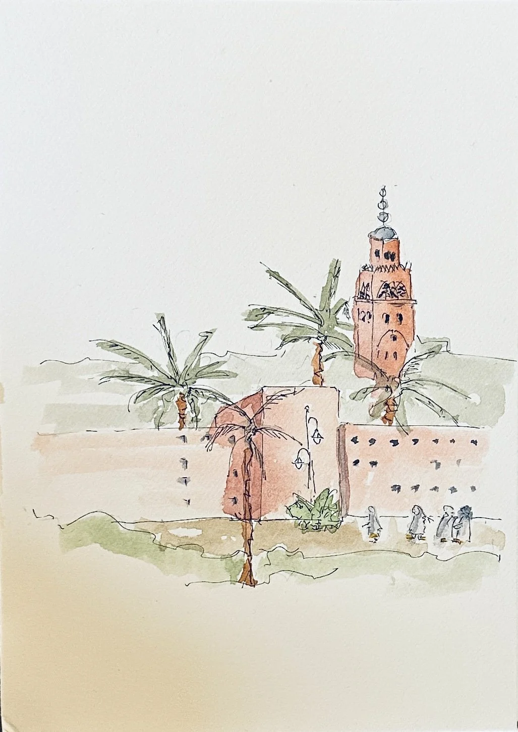 She loved early Marrakech mornings in spring.