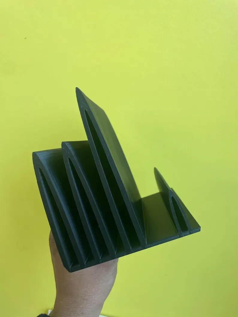 3D Printed Vertical Desk Organizer | Tablet & File Holder | Notebook Folder Stand | Office Classroom Accessory