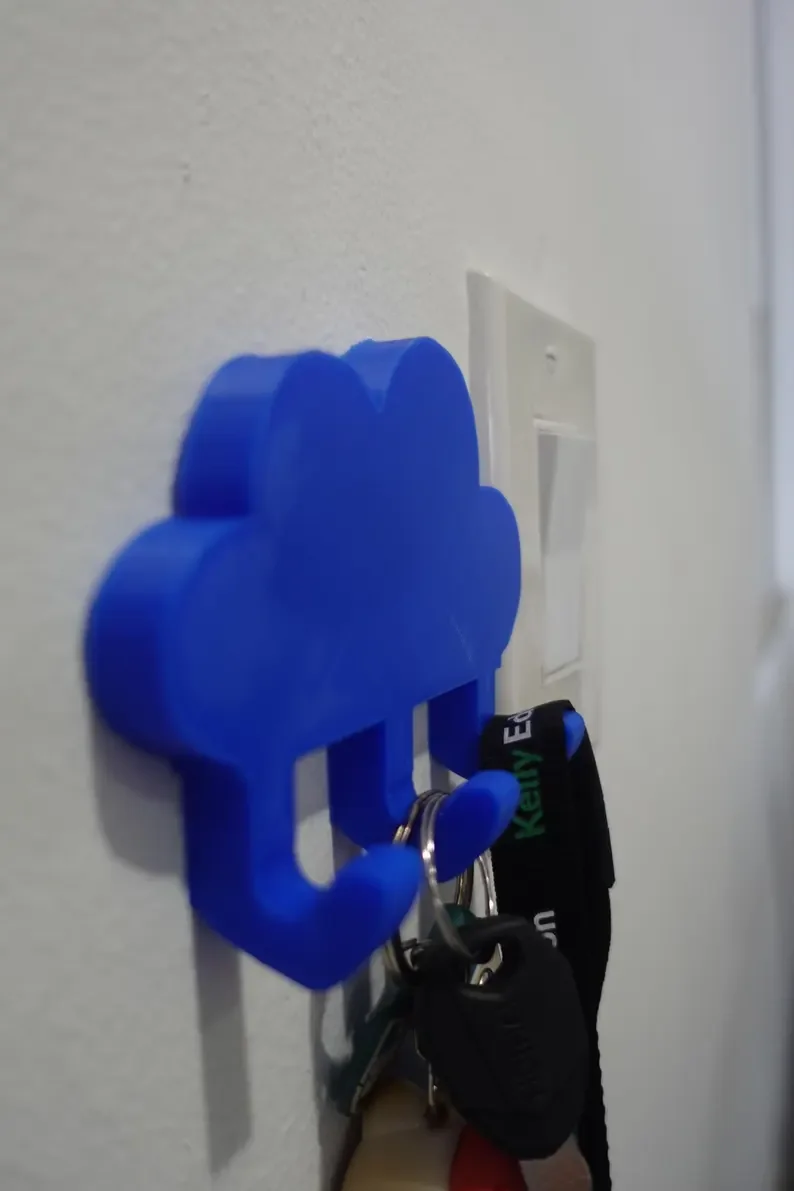 Cloud Key Holder Stl