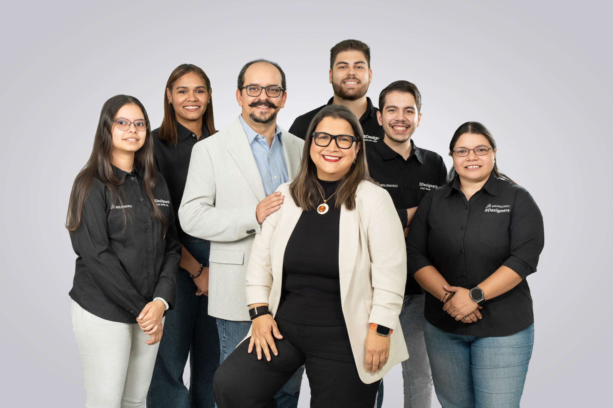 fotos grupales para equipos de trabajo.