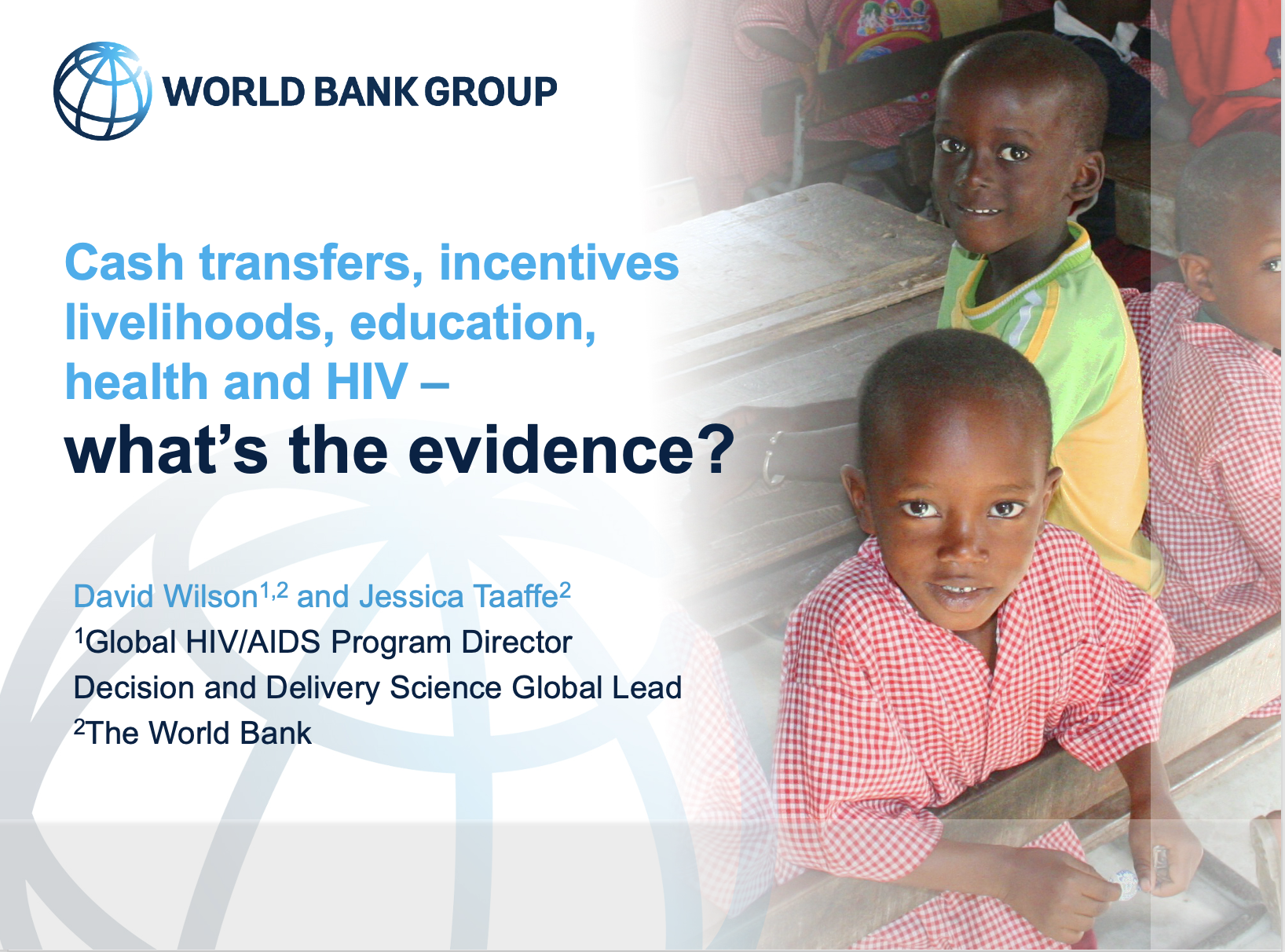 HIV Prevention and Program Science: Analysis and Policy Research