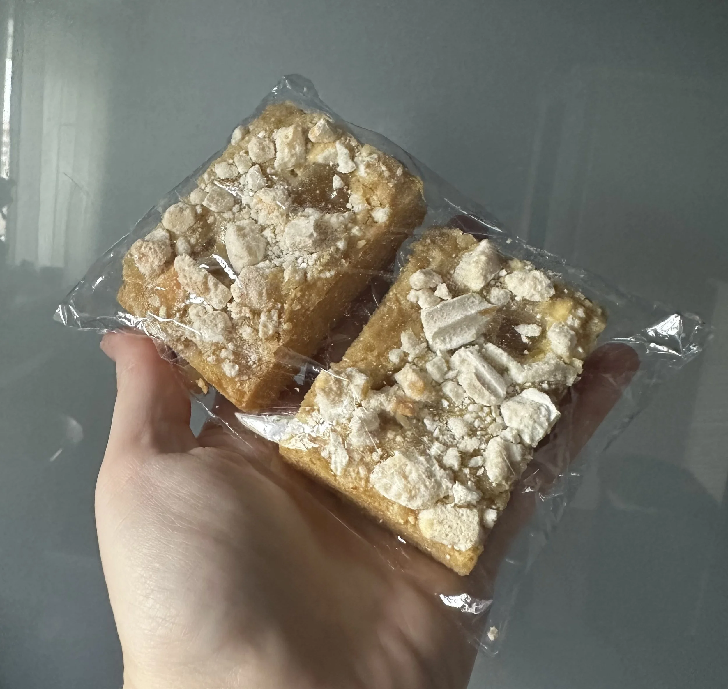 Lemon Meringue Blondie