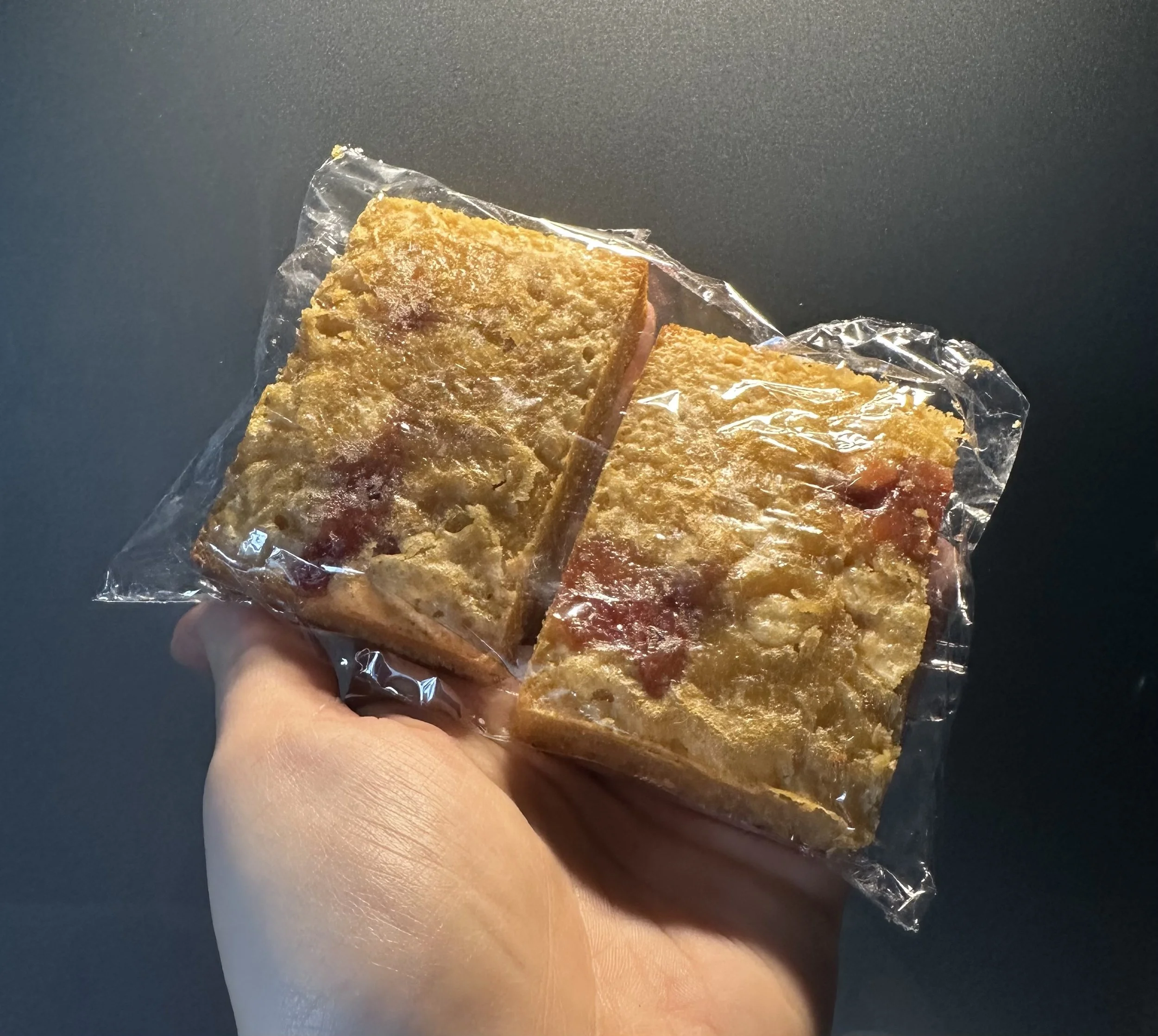 White Chocolate & Raspberry Blondie