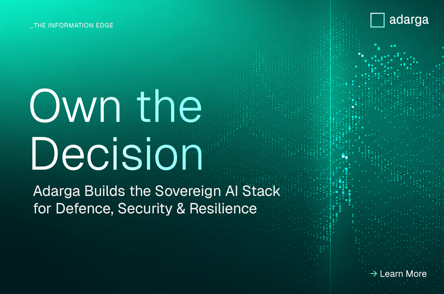 Own the Decision: The Sovereign AI Stack for Defence, Security and Resilience