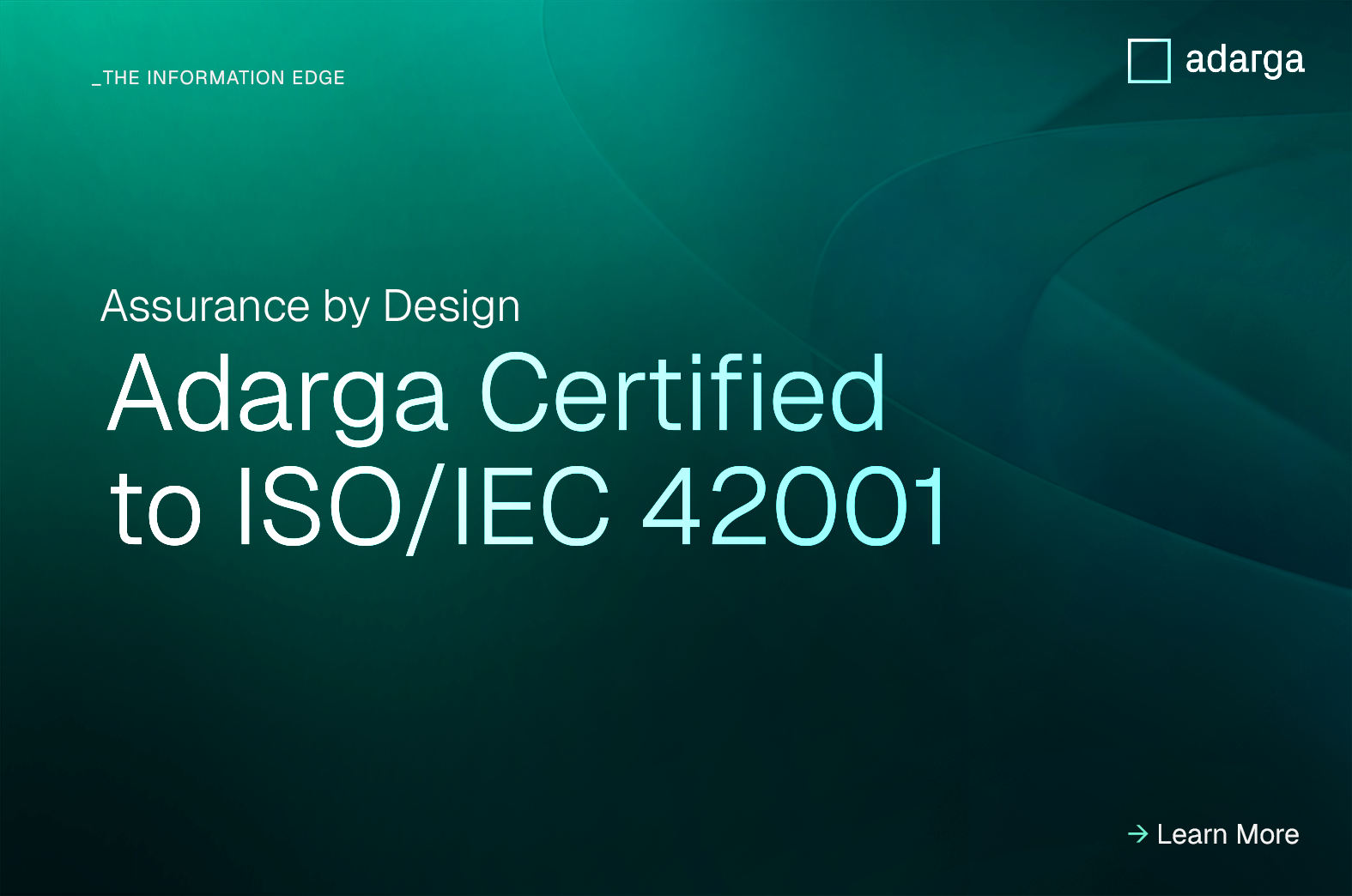 Assurance by Design: Adarga Certified to ISO/IEC 42001