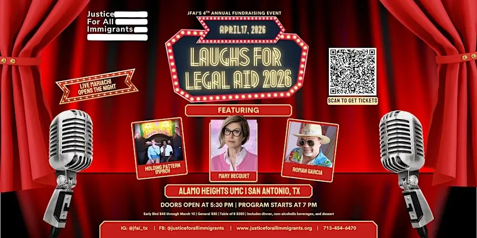 Laughs For Legal Aid 2026