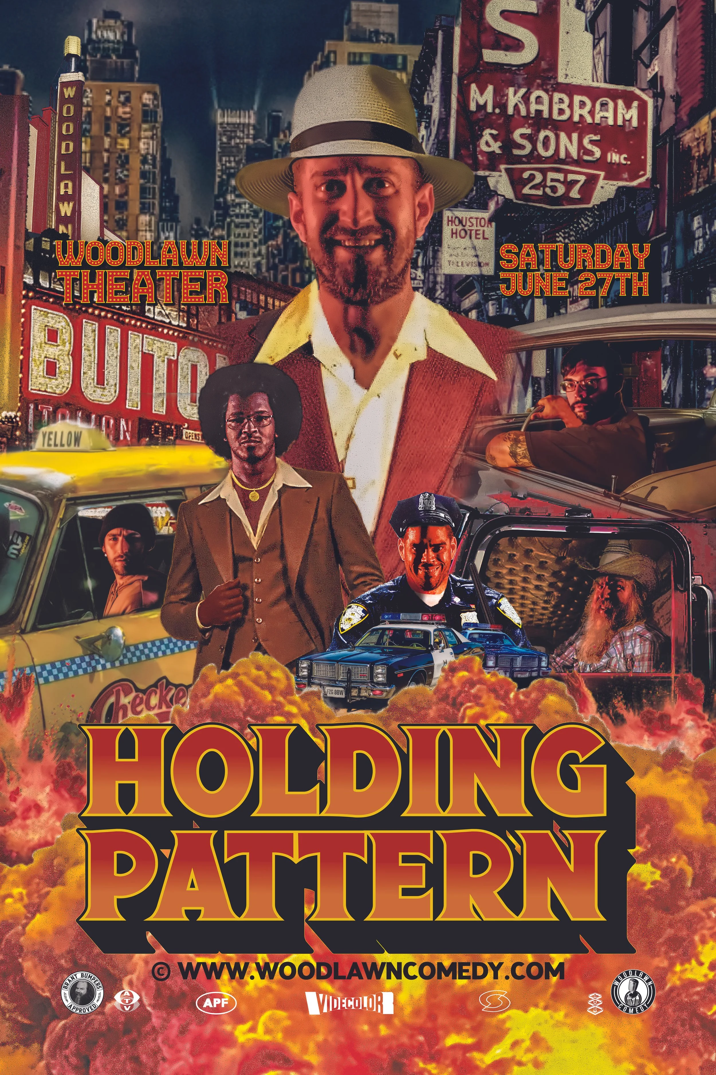 Holding Pattern at Woodlawn Comedy! (Copy)