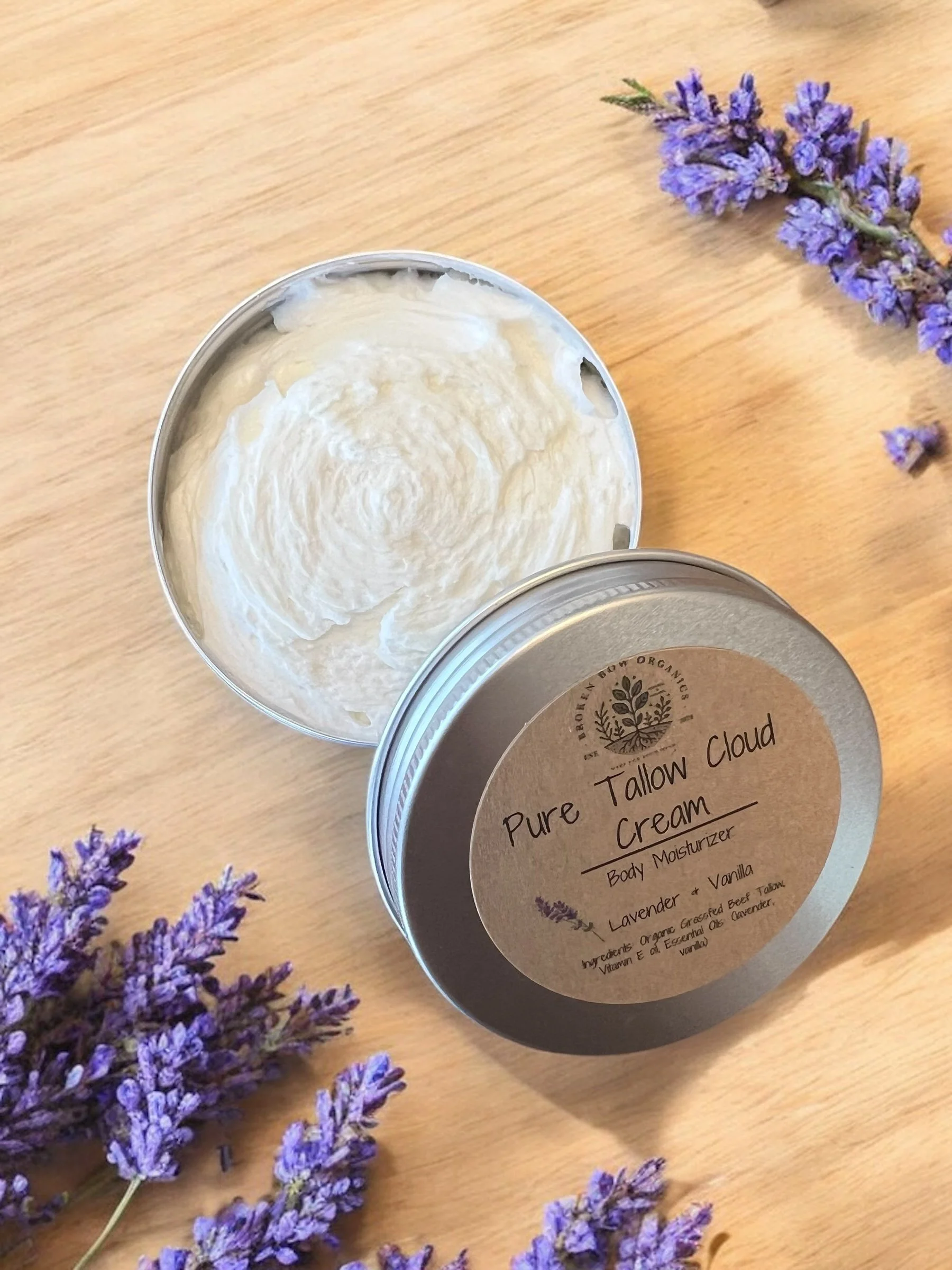 Lavender & Vanilla - Tallow Cloud Cream