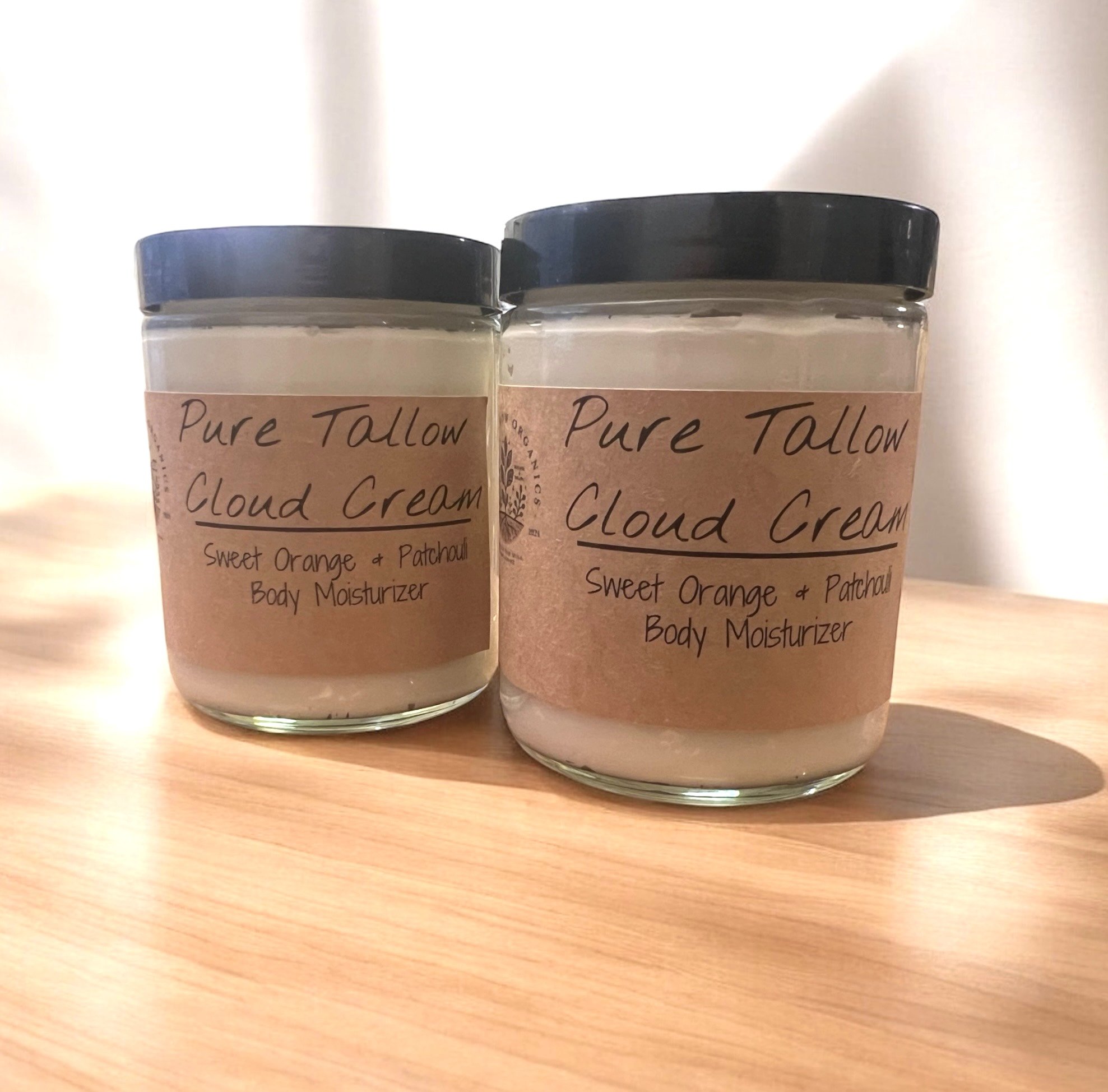 WHOLESALE - Sweet Orange & Patchouli - Tallow Cloud Cream