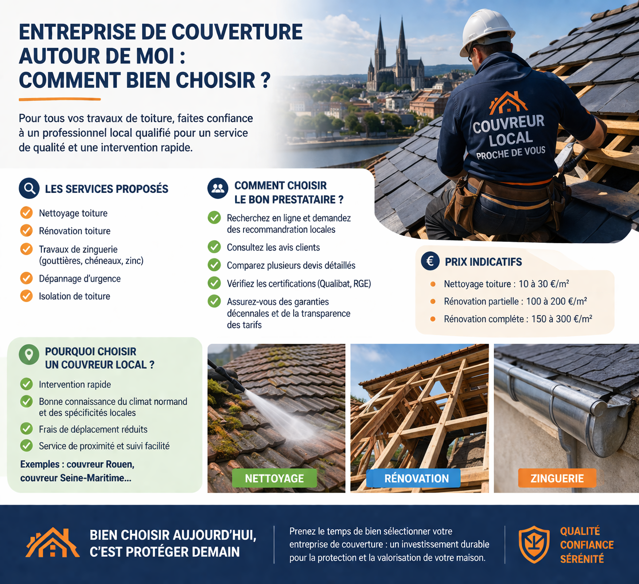 Entreprise couverture autour de moi fiable