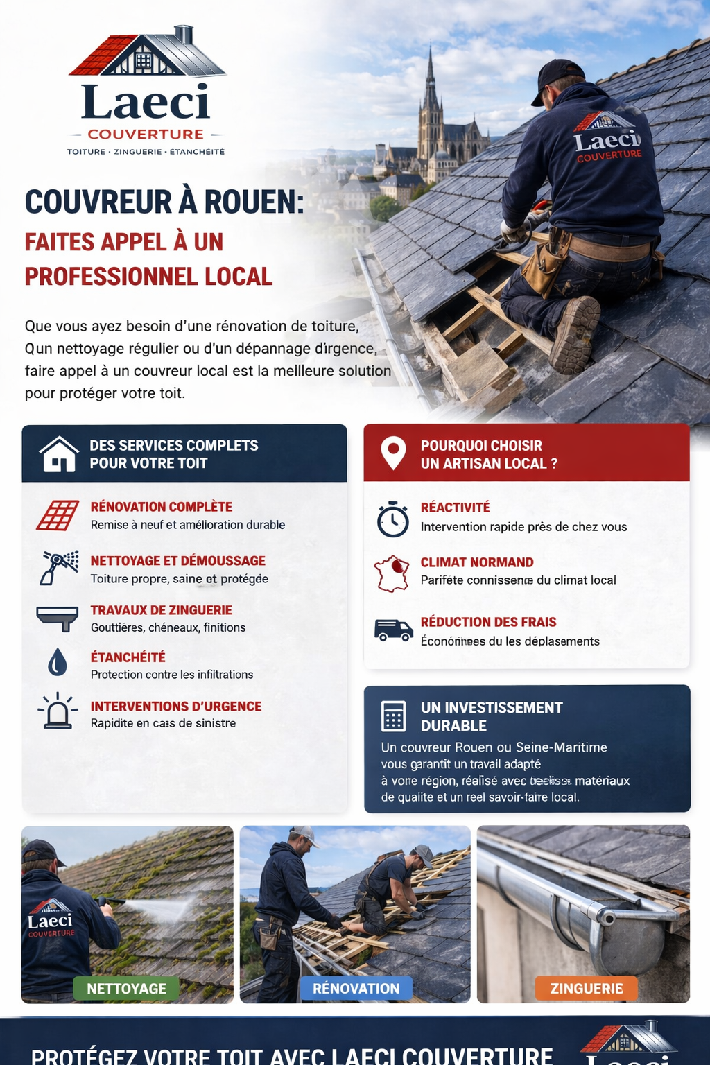Couvreur à Rouen : Quand et pourquoi rénover sa toiture en Seine-Maritime ?