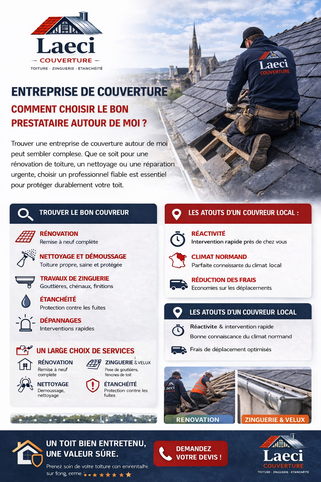 Entreprise de Couverture Autour de Moi à Rouen : Comment choisir le bon professionnel en Seine-Maritime ?