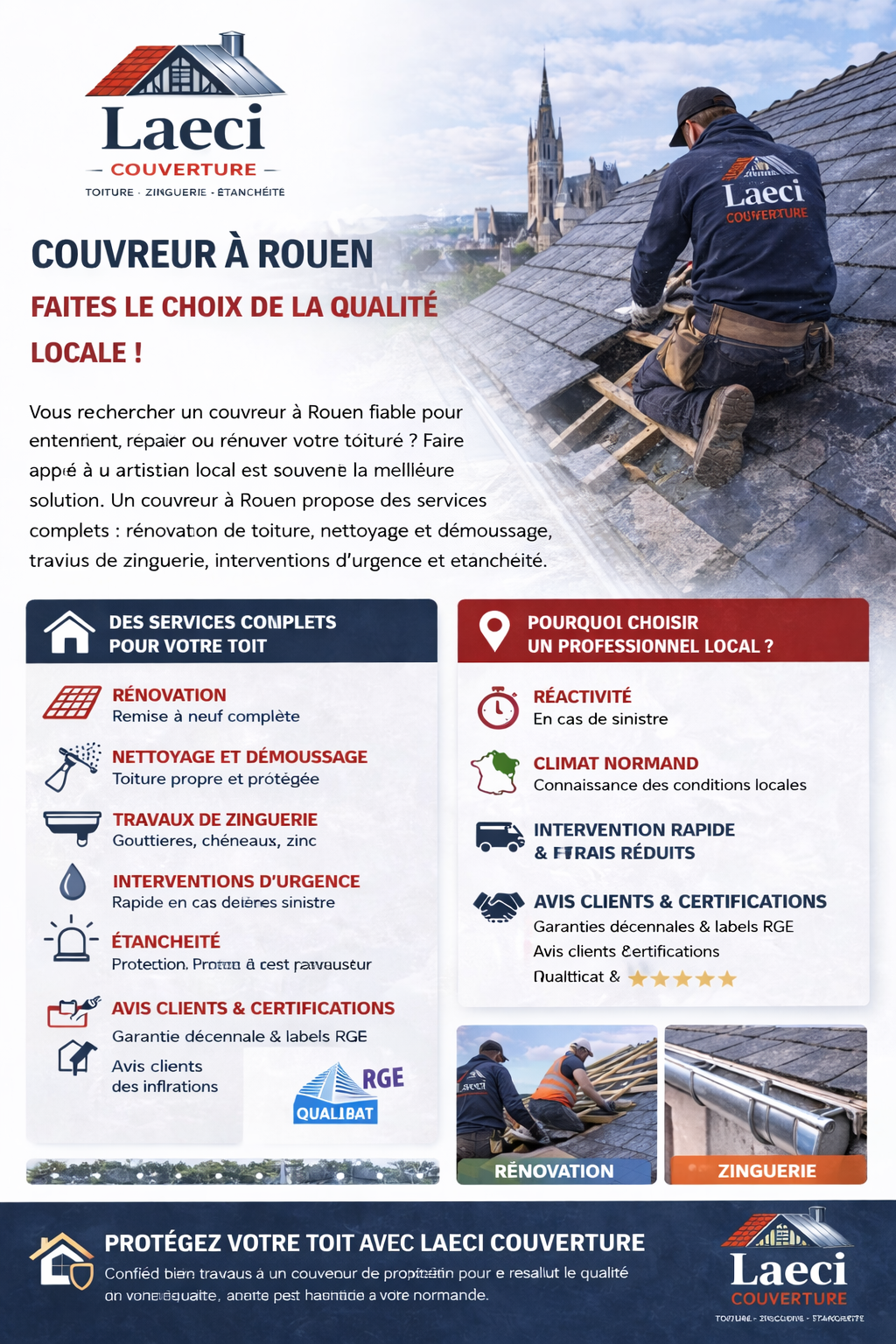 Couvreur à Rouen : Comment trouver un professionnel fiable en Seine-Maritime ?
