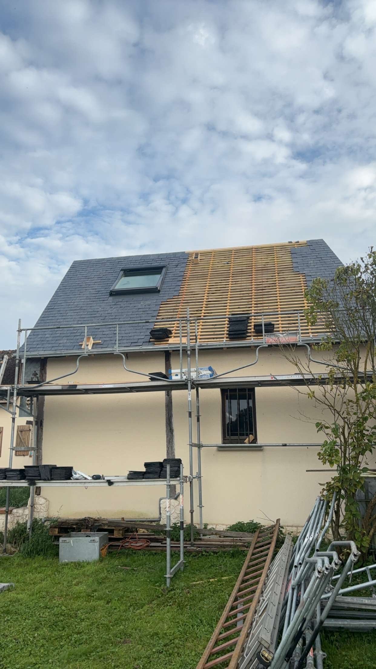 Création de Velux - L'avant