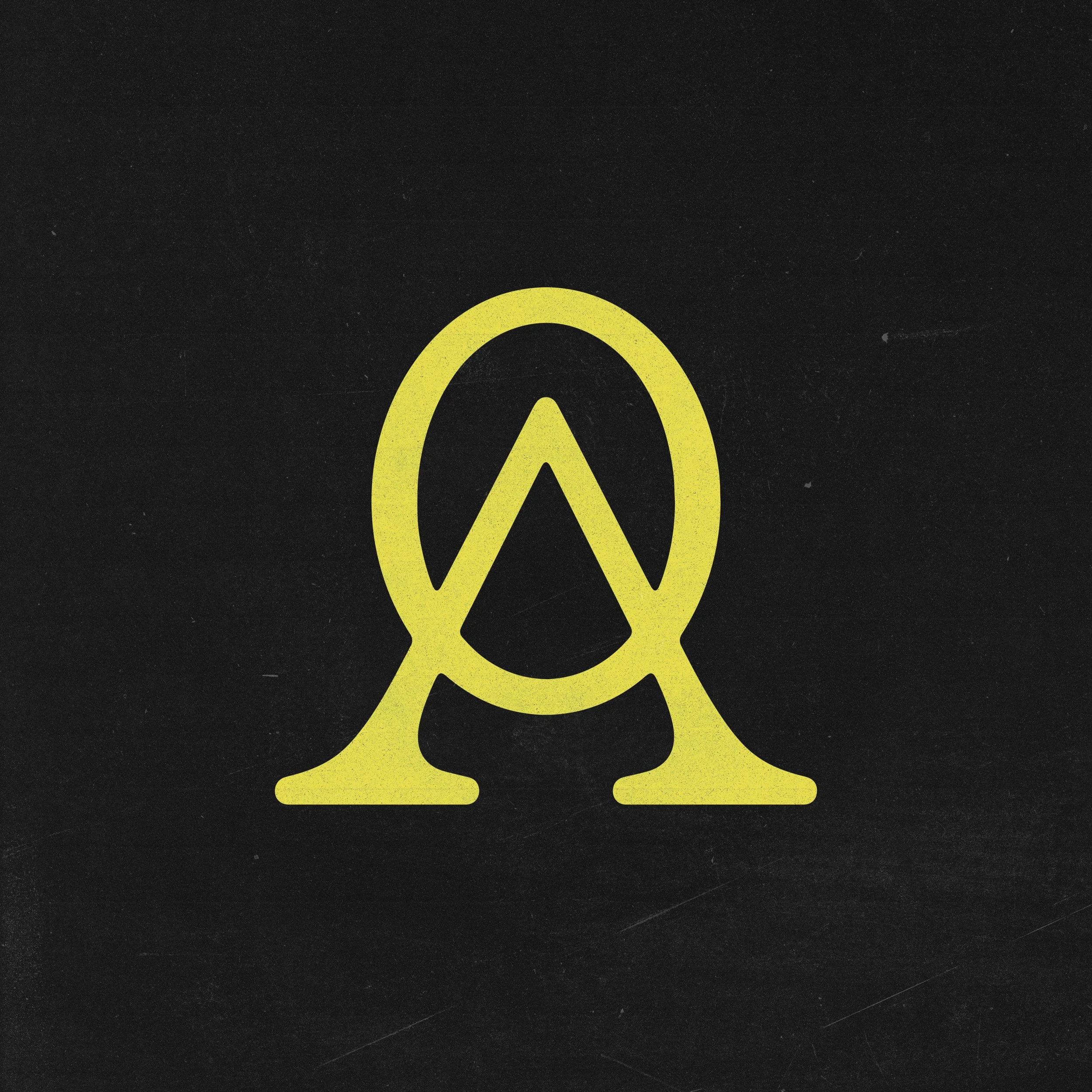 Yellow Airwaves logo on a black background.