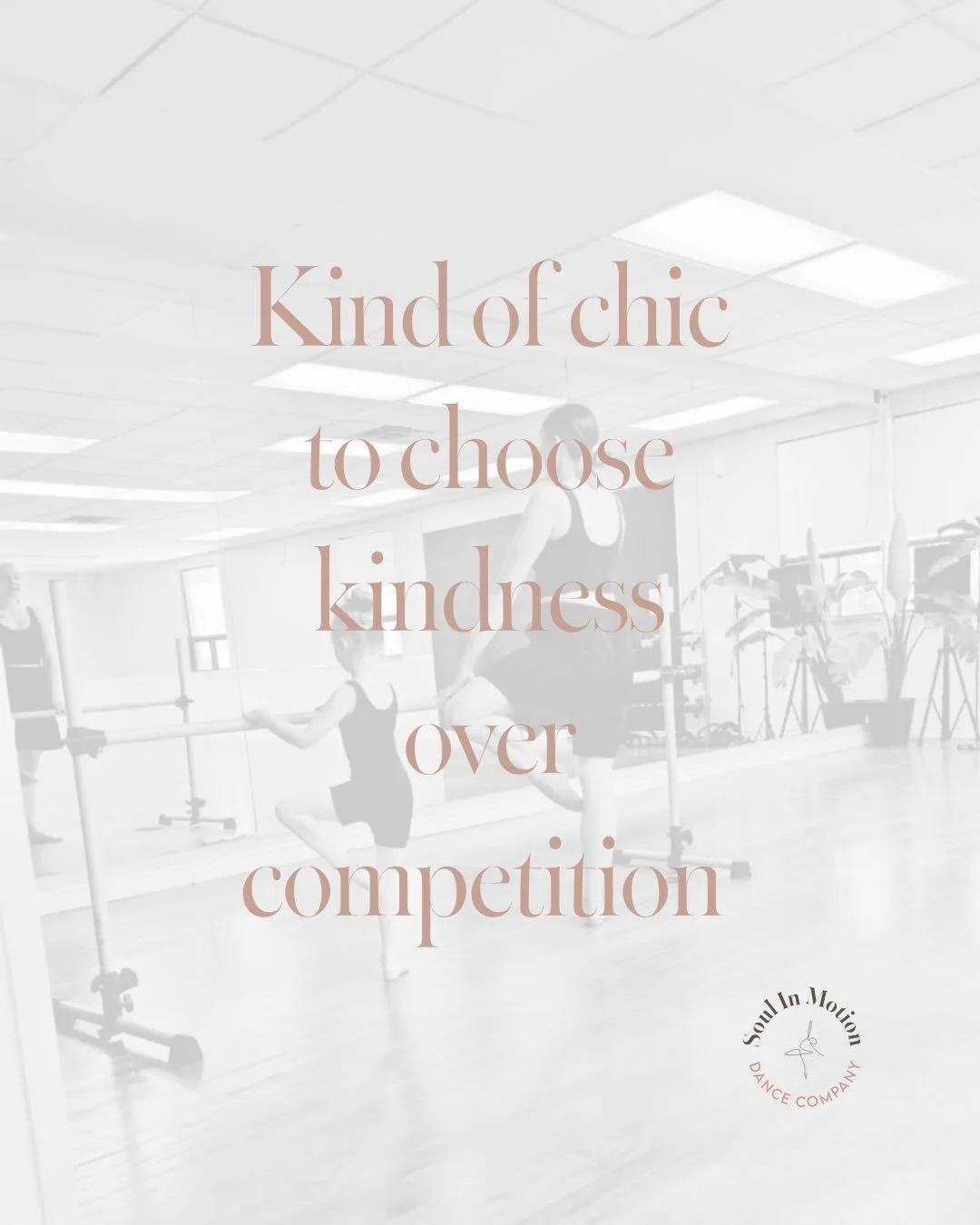Things we think are kind of chic here at Soul In Motion Dance Company 🩰

We love a good Instagram trend, especially when it gives us the perfect opportunity to share the values that make our studio so special 🤍

For us, dance is about so much more 