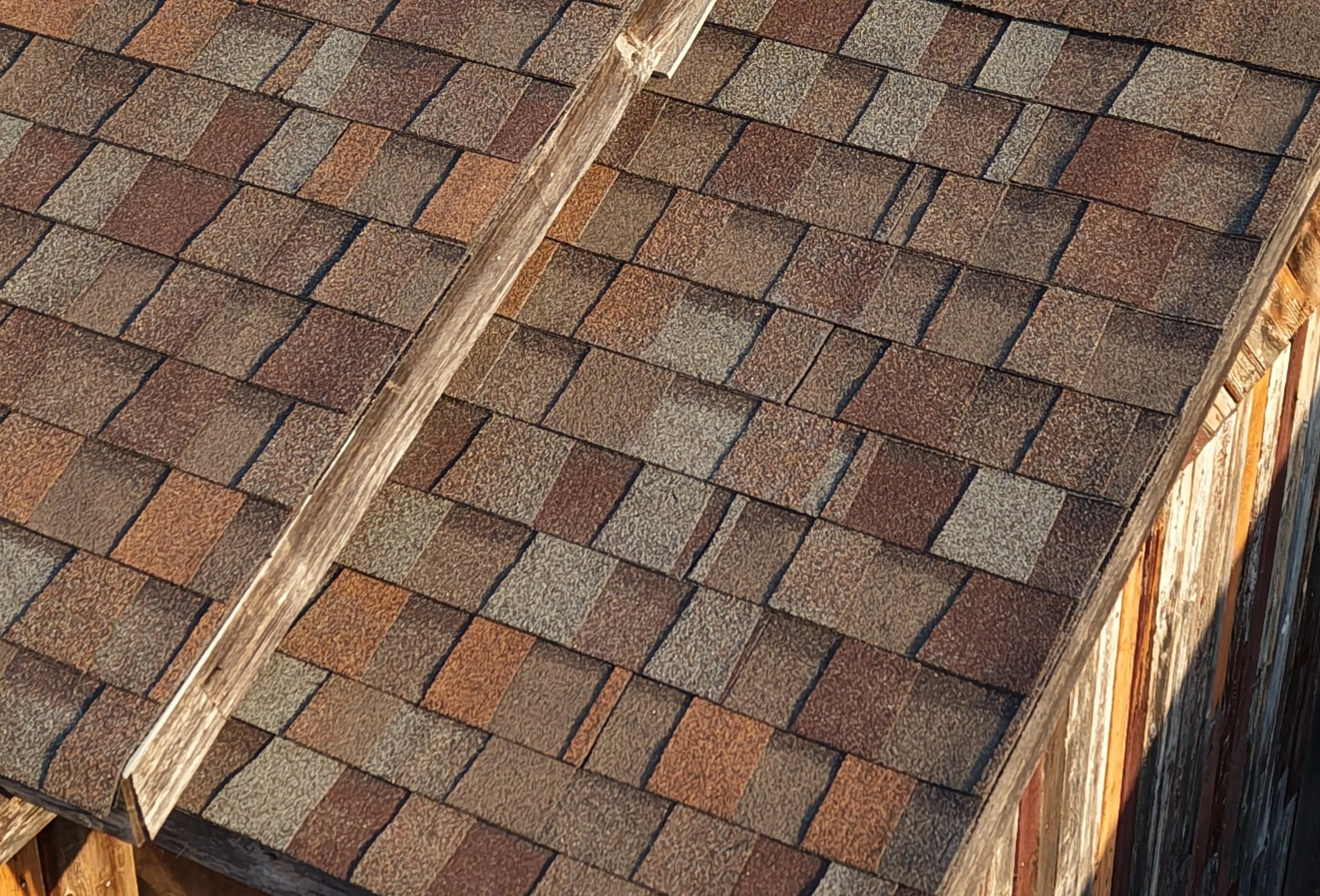 drone roof image of hi-res shingle damage in fort worth