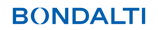 Bondalti logo in blue text on a white background