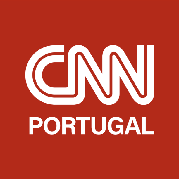 CNN Portugal logo on a red background with white text.