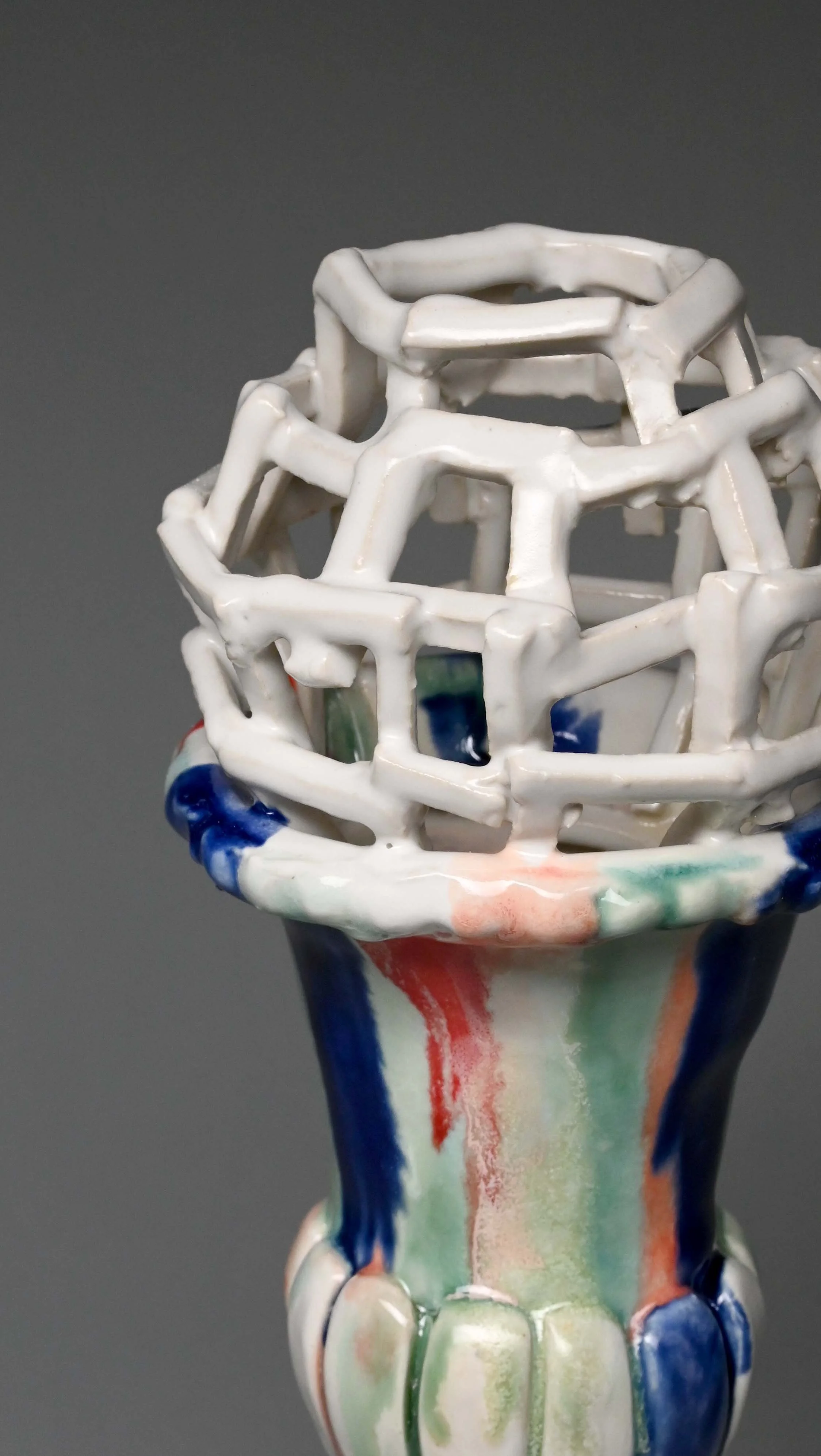 Petite Topiary with bones and drips, detail.jpg