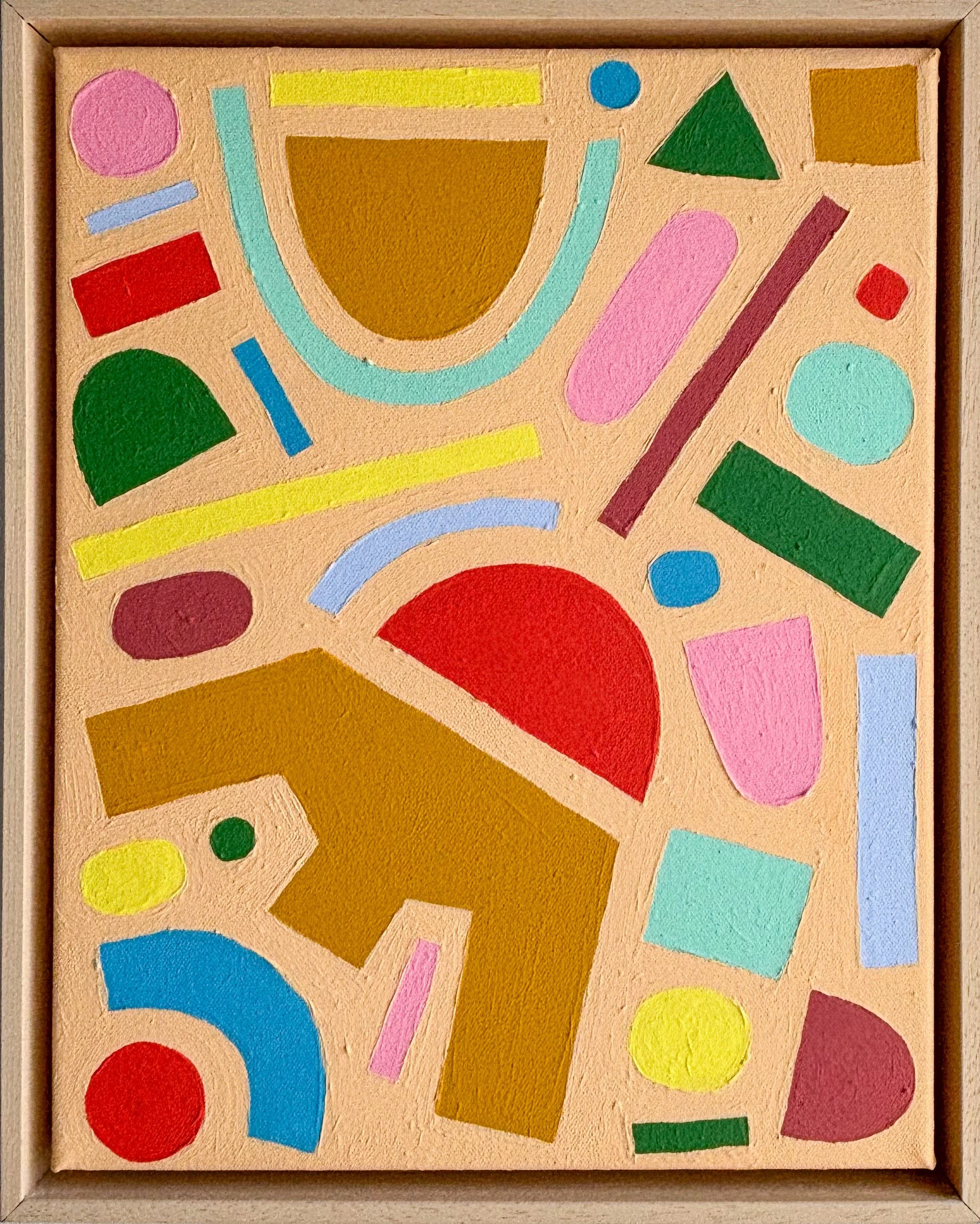 Beach treasures-11x14 paint media on framed canvas-$620-1.JPEG