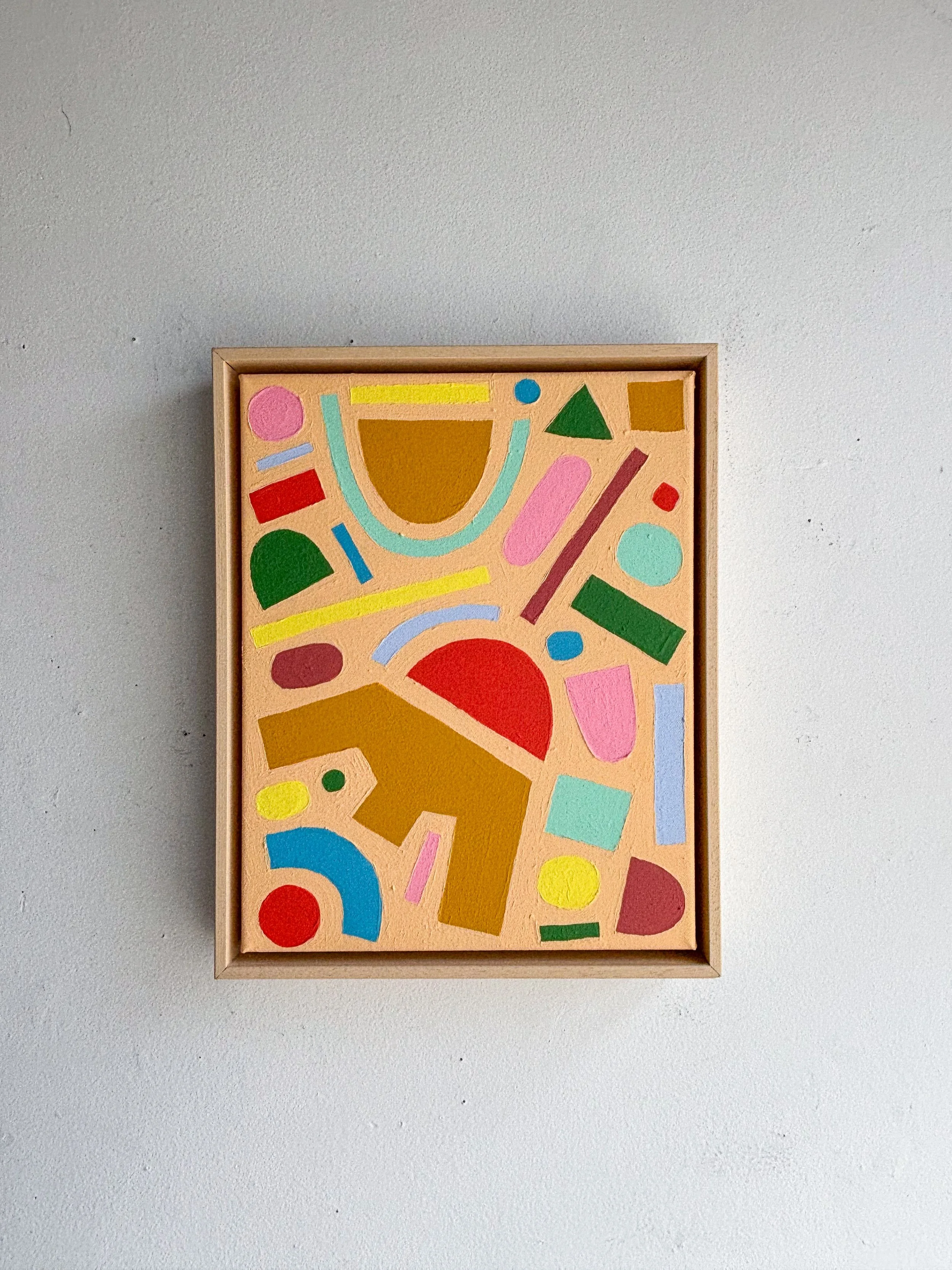 Beach treasures-11x14 paint media on framed canvas-$620-2.JPEG