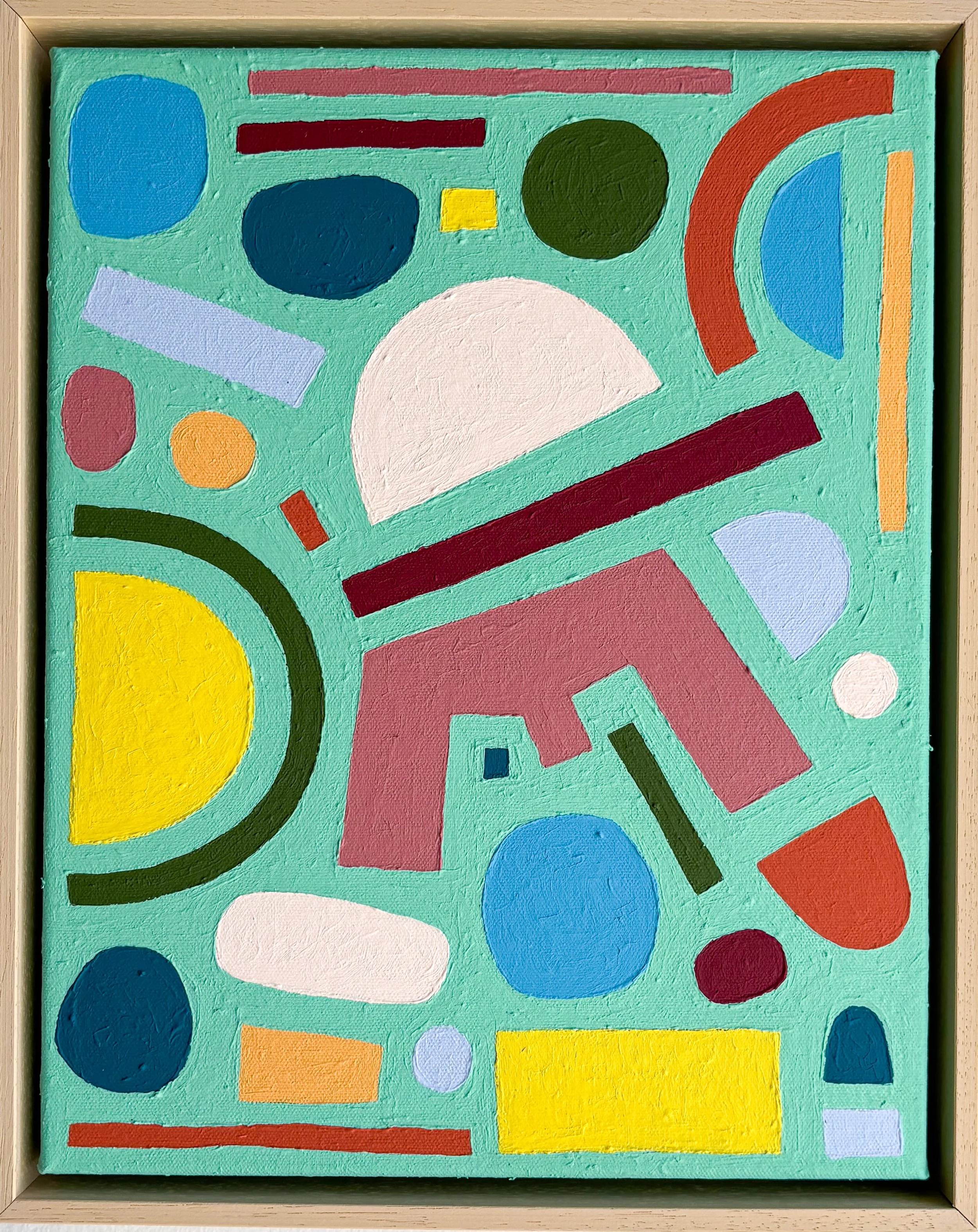 Sea treasures-11x14 paint media on framed canvas-$620-1.JPEG
