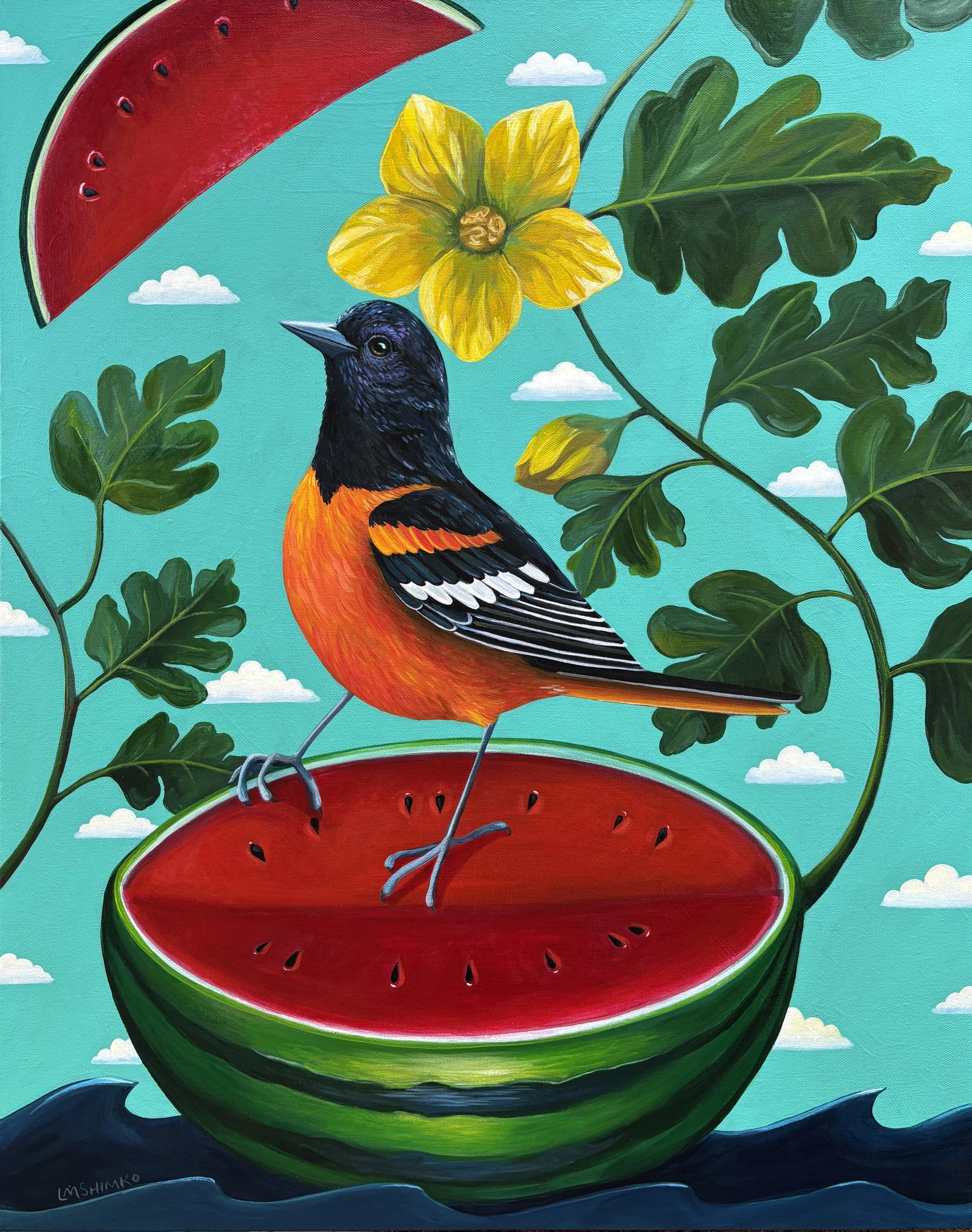 Watermelon Dream (Baltimore Oriole).jpg