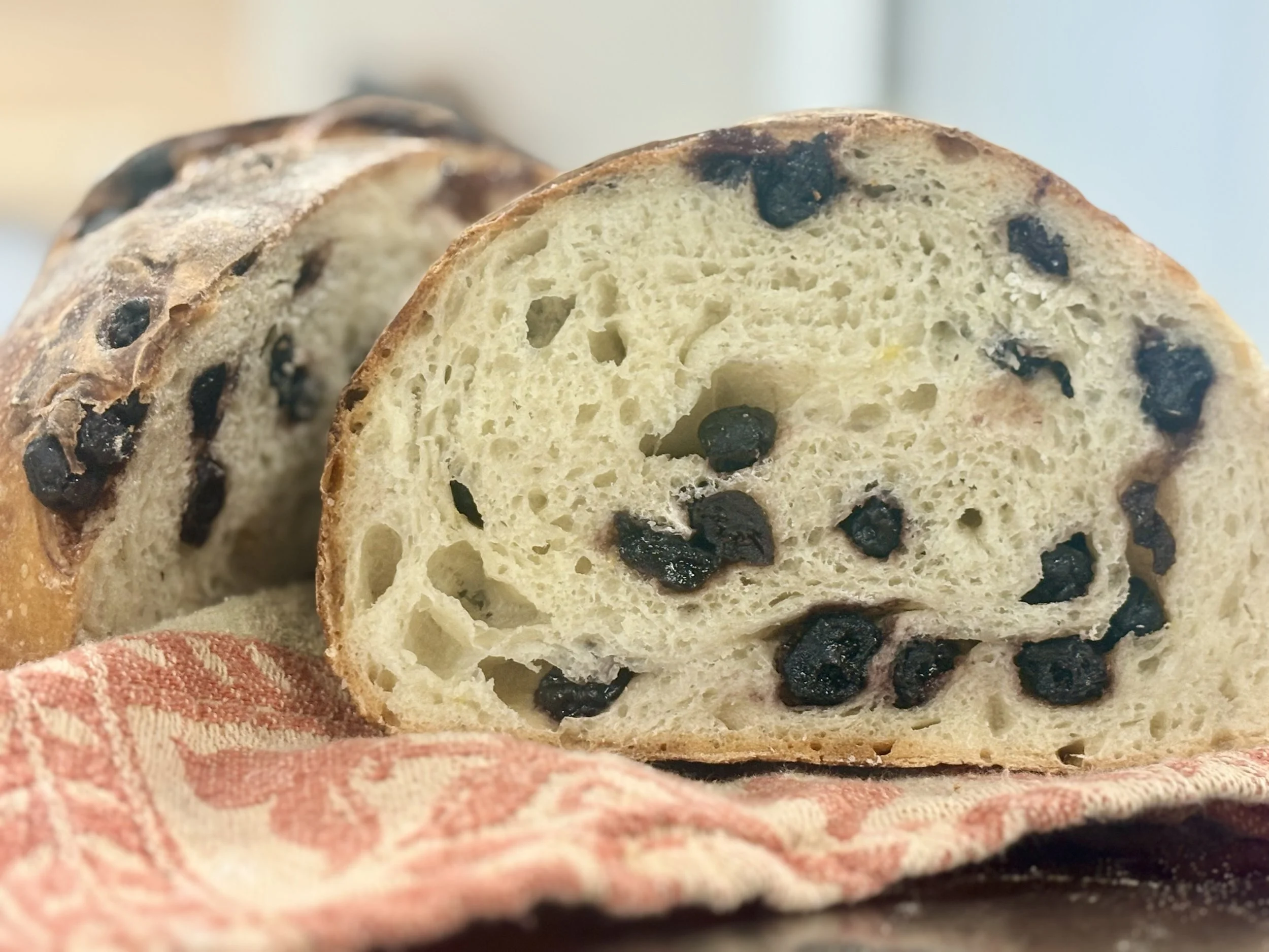 Blueberry Lemon Sourdough