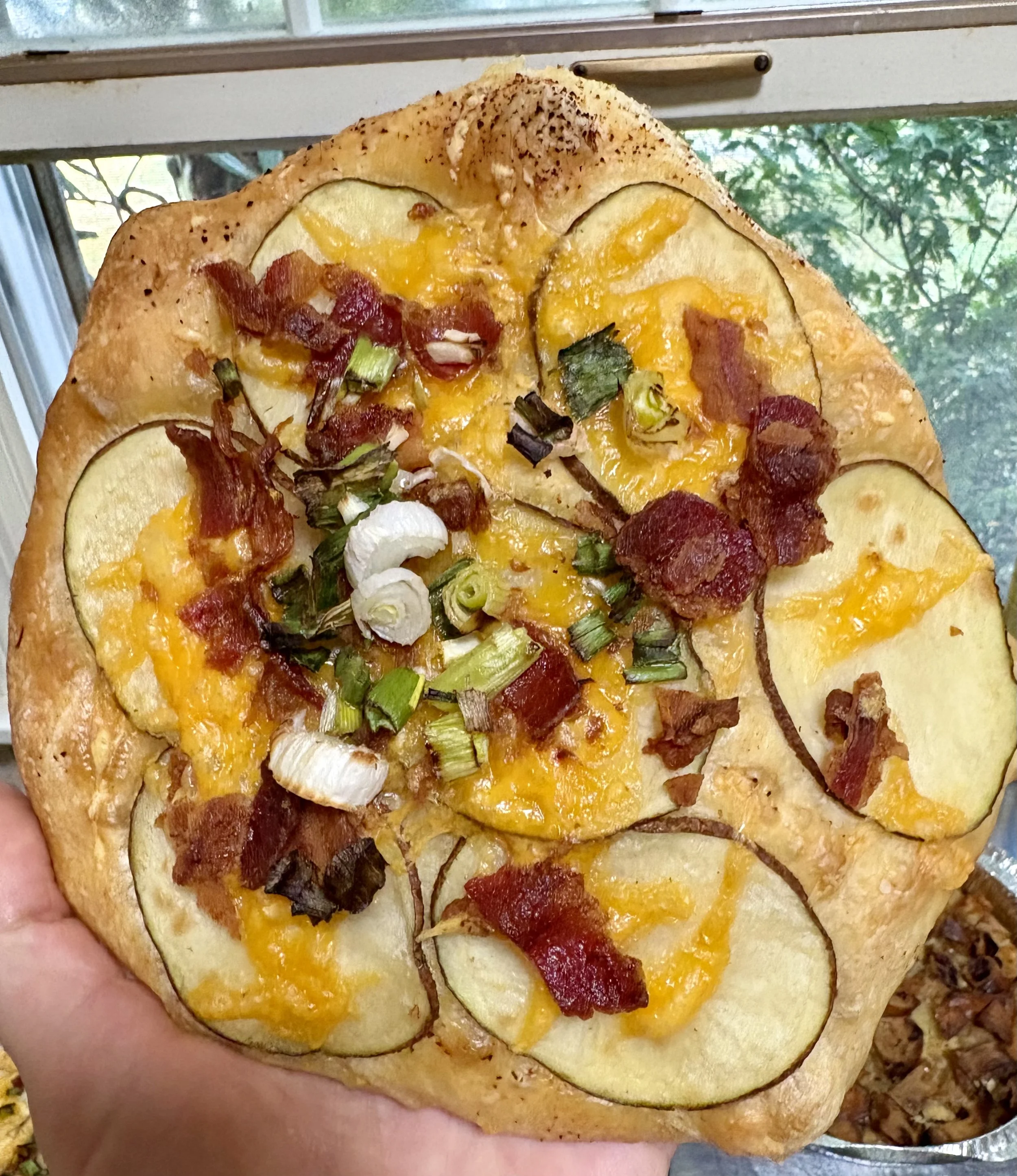 Loaded Baked Potato Focaccia