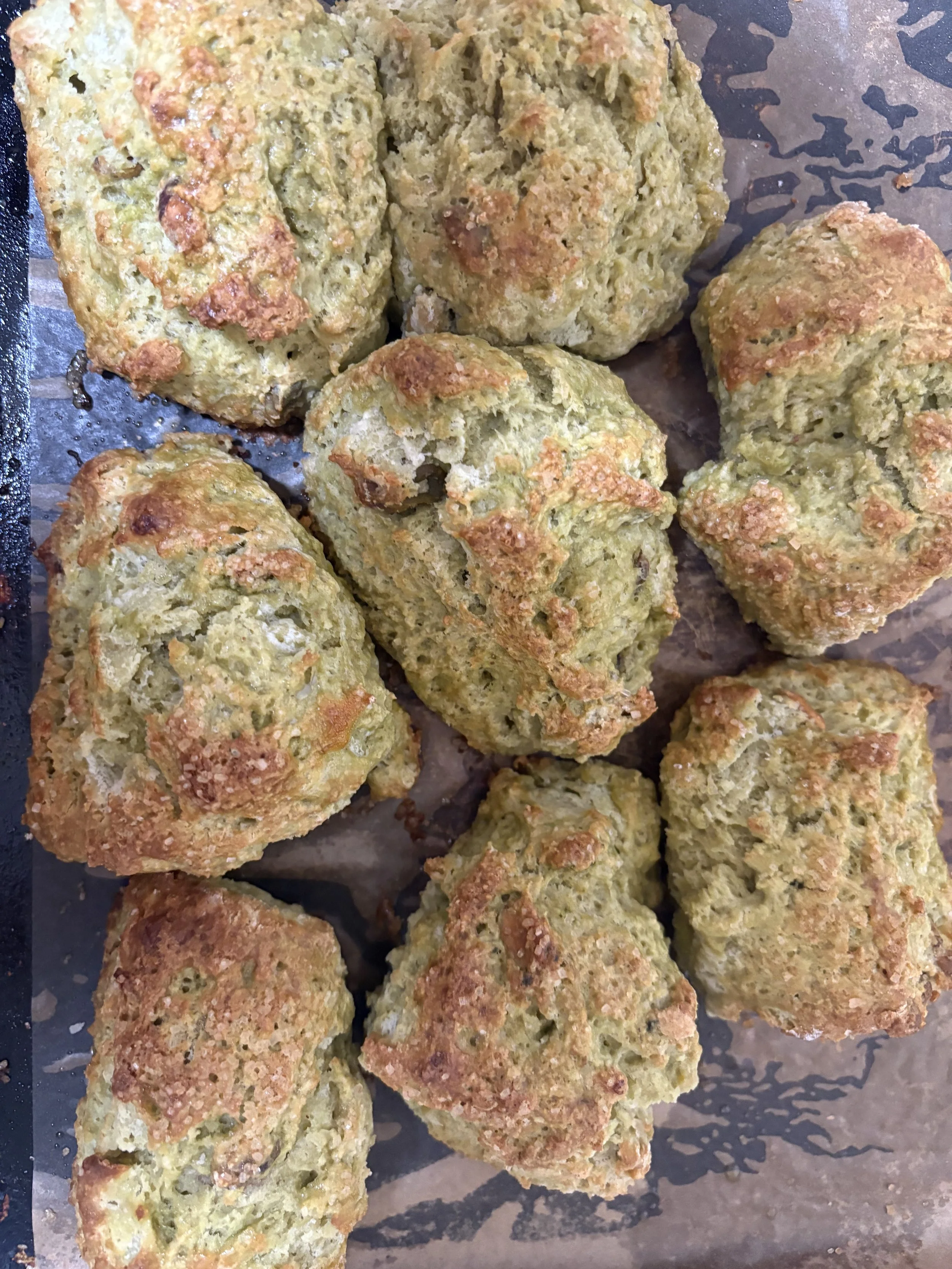 Matcha Pistachio Scone